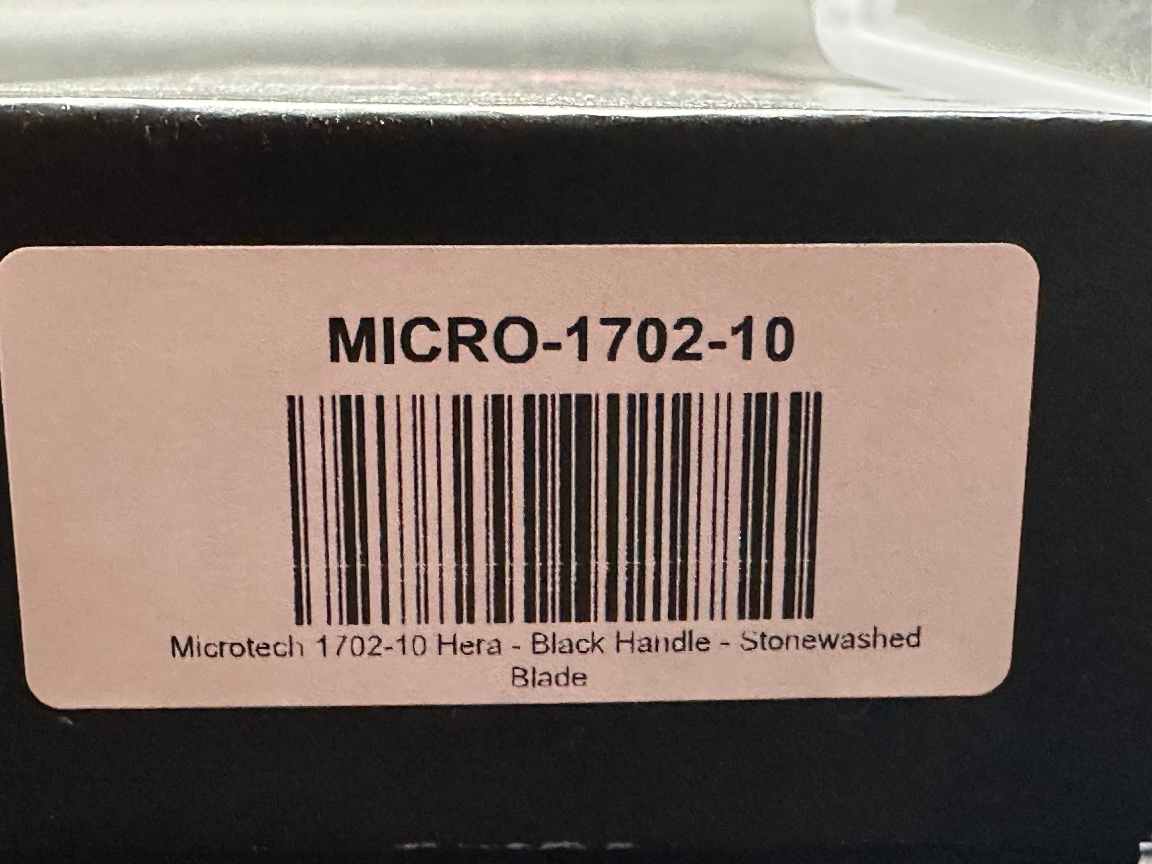 Microtech Hera II D/E Stonewashed Standard1702-10