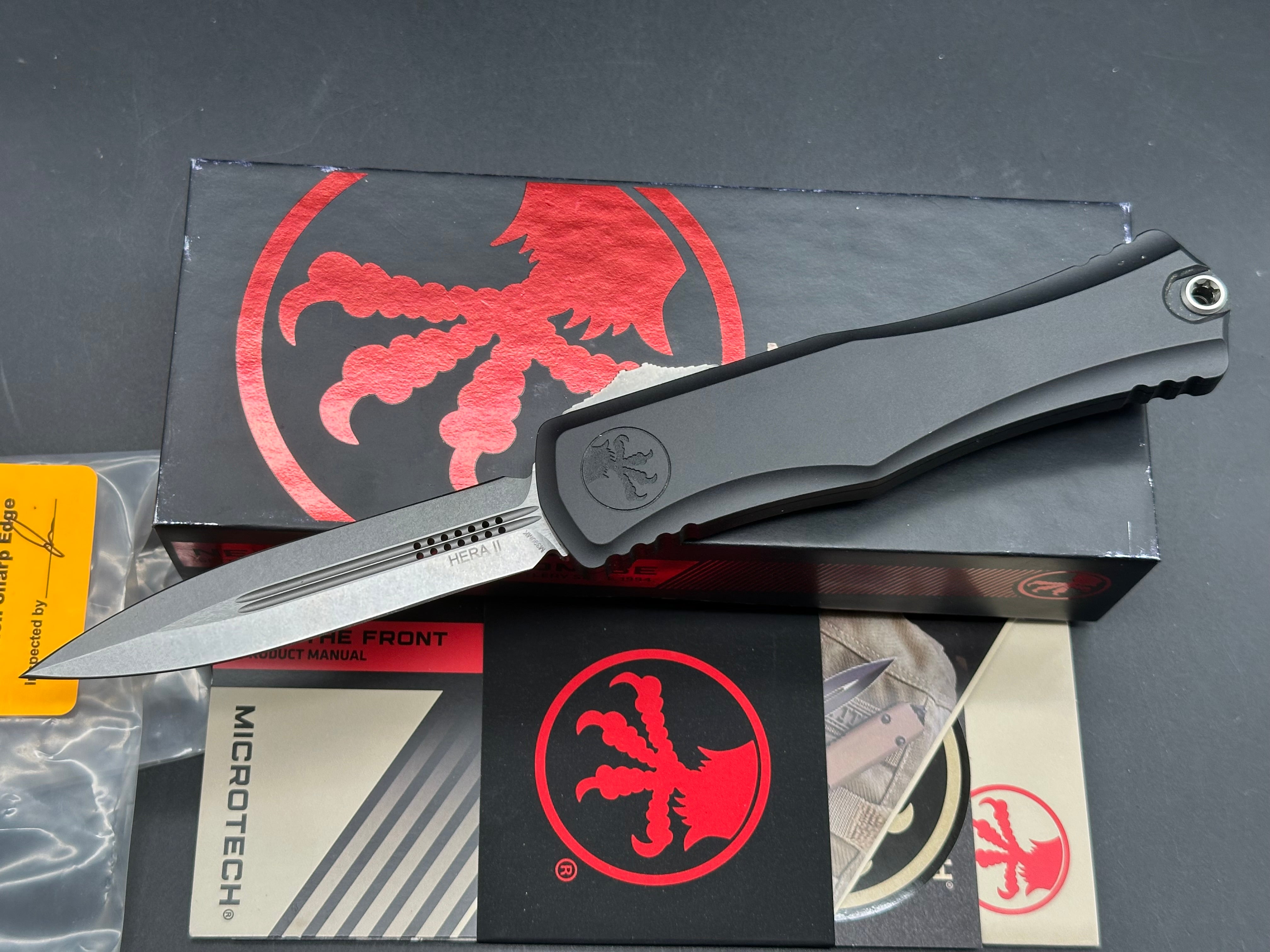 Microtech Hera II D/E Stonewashed Standard1702-10