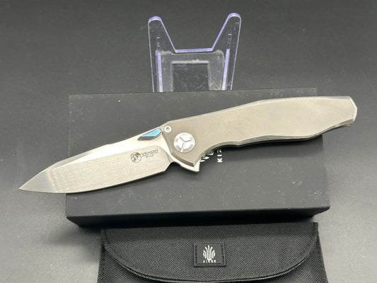 Kevin John Wing Integral titanium handle w/M390 blade