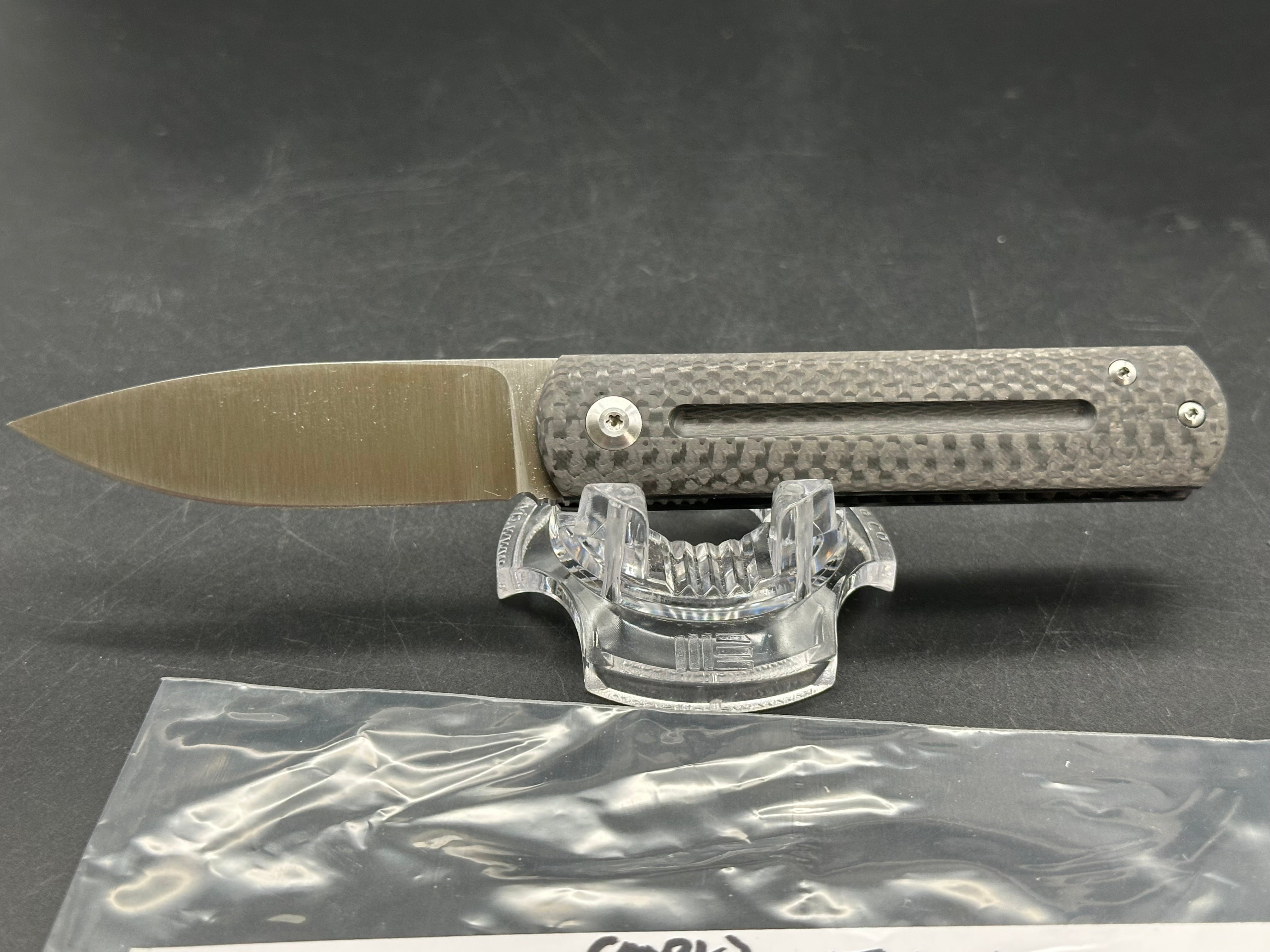 Monterey Bay Knives EWC CF scales w/M390 blade