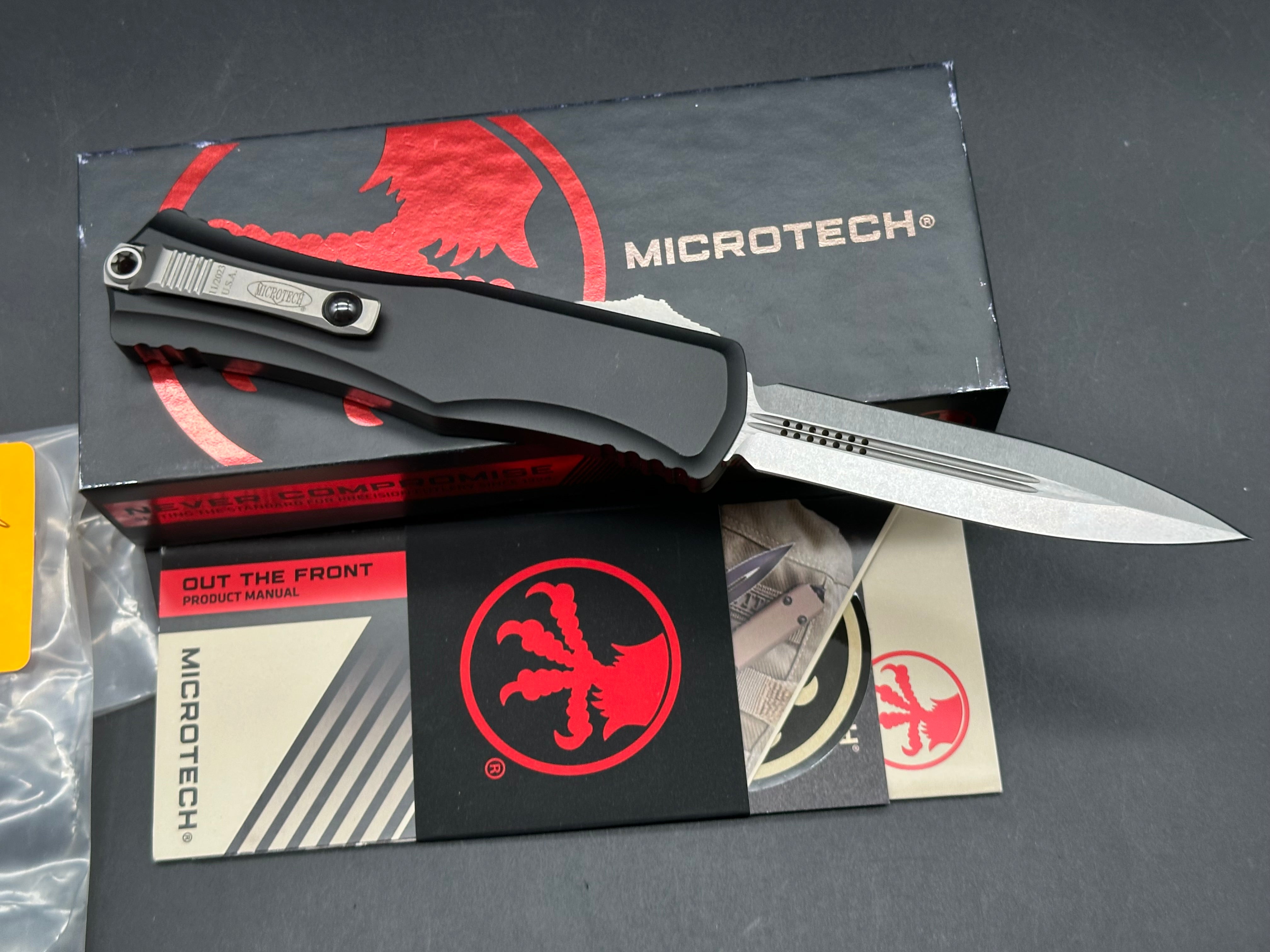 Microtech Hera II D/E Stonewashed Standard1702-10