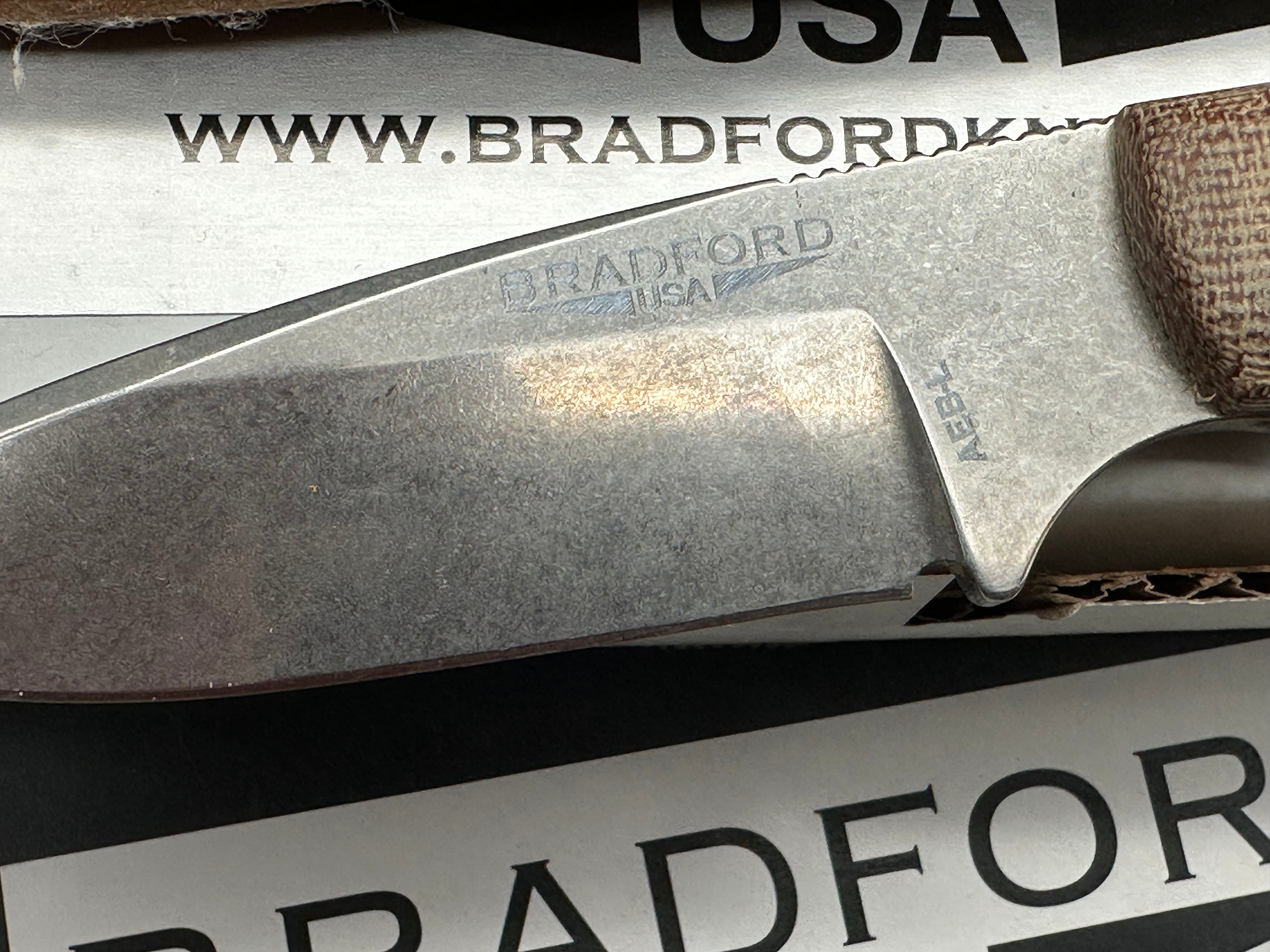 Bradford Guardian 3.2 micarta handle