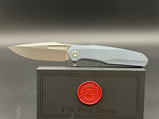 T.W. Price Reyne Stonewashed Blade / 32v Blue Handle Magnacut blade