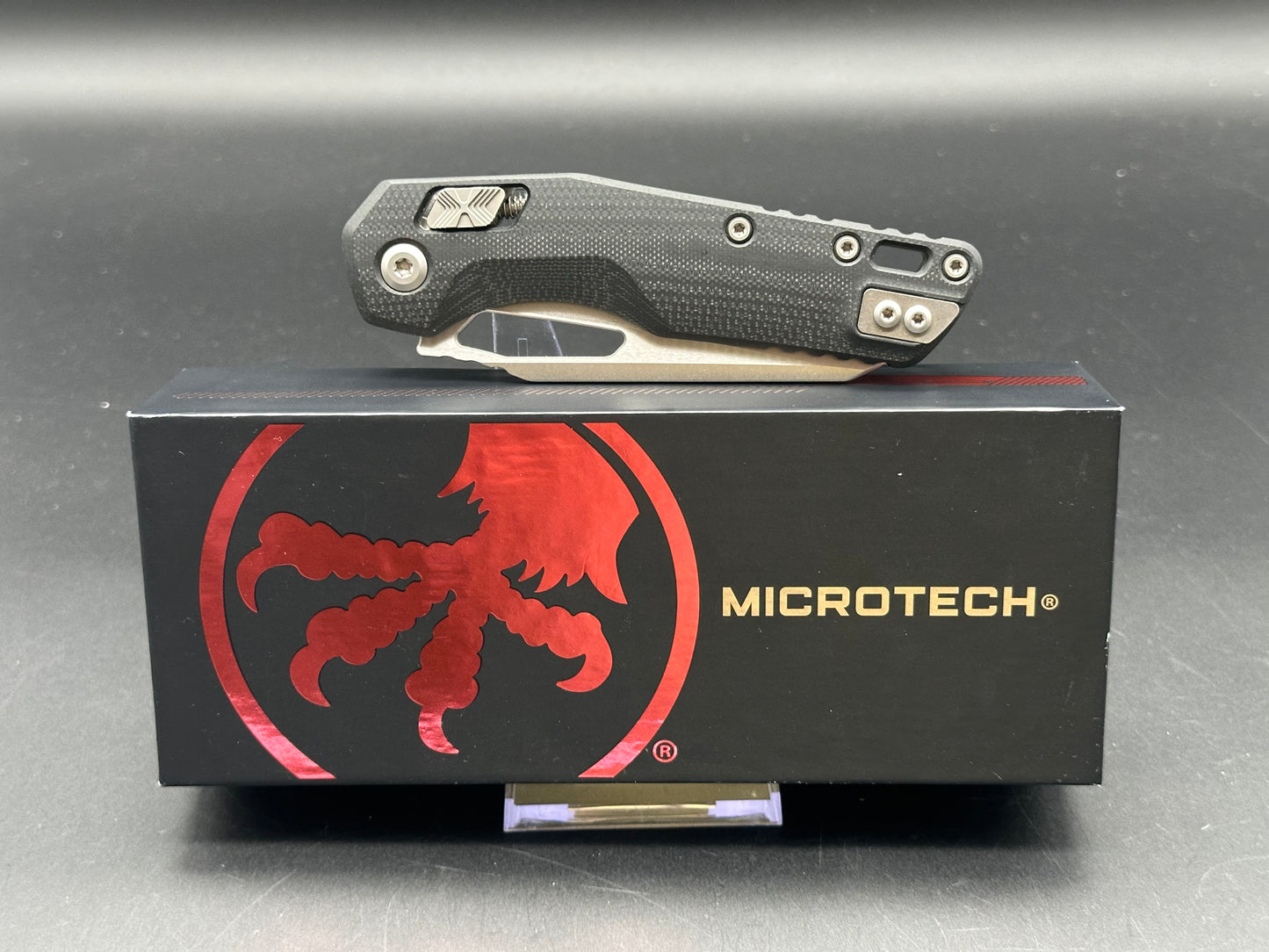 Microtech MSI RAM-LOK Folding Knife (black G-10)