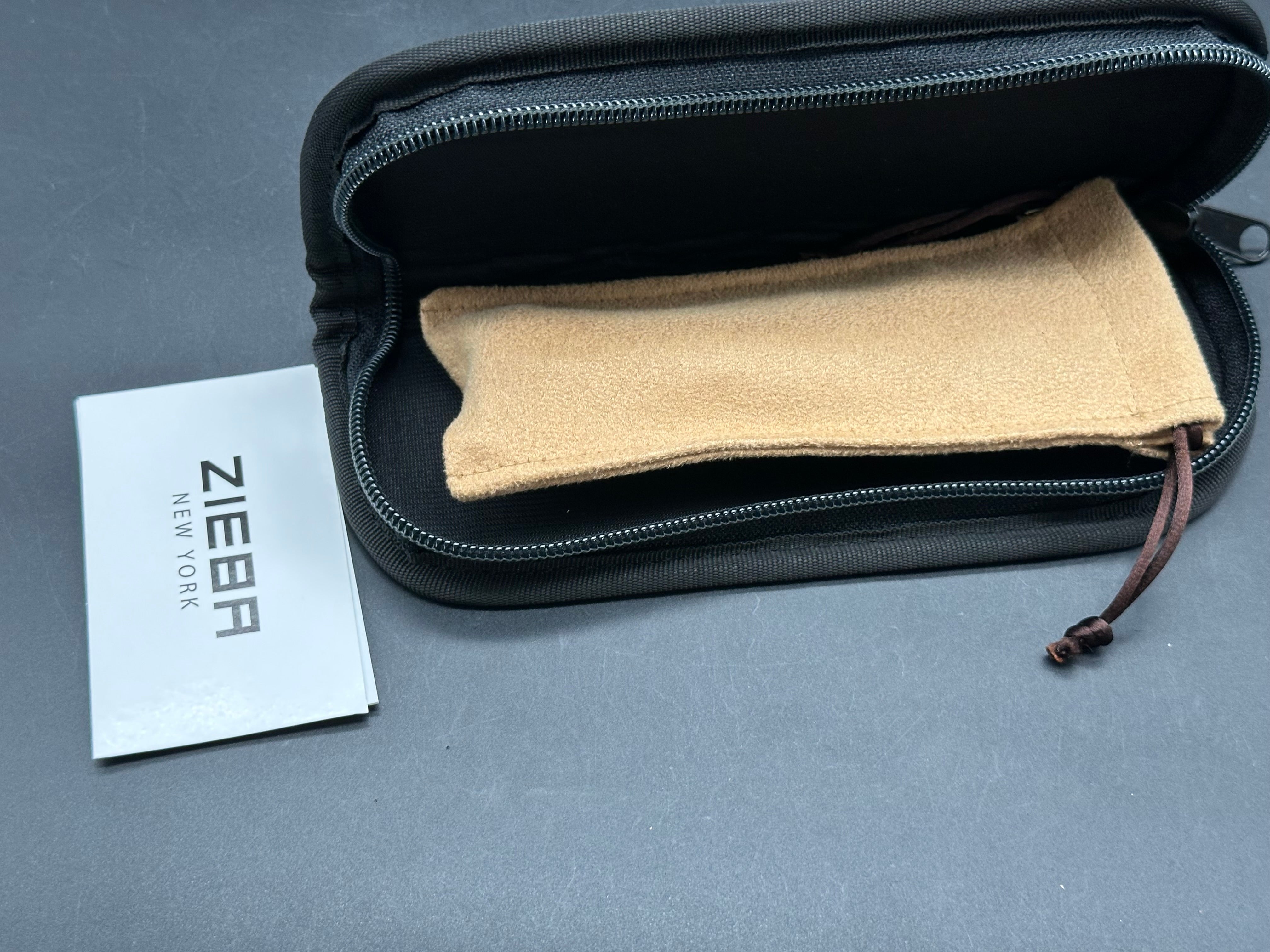 Michael Zieba/Jason Knight S5 Flipper Knife 3.5" M390 Black Drop Point Blade