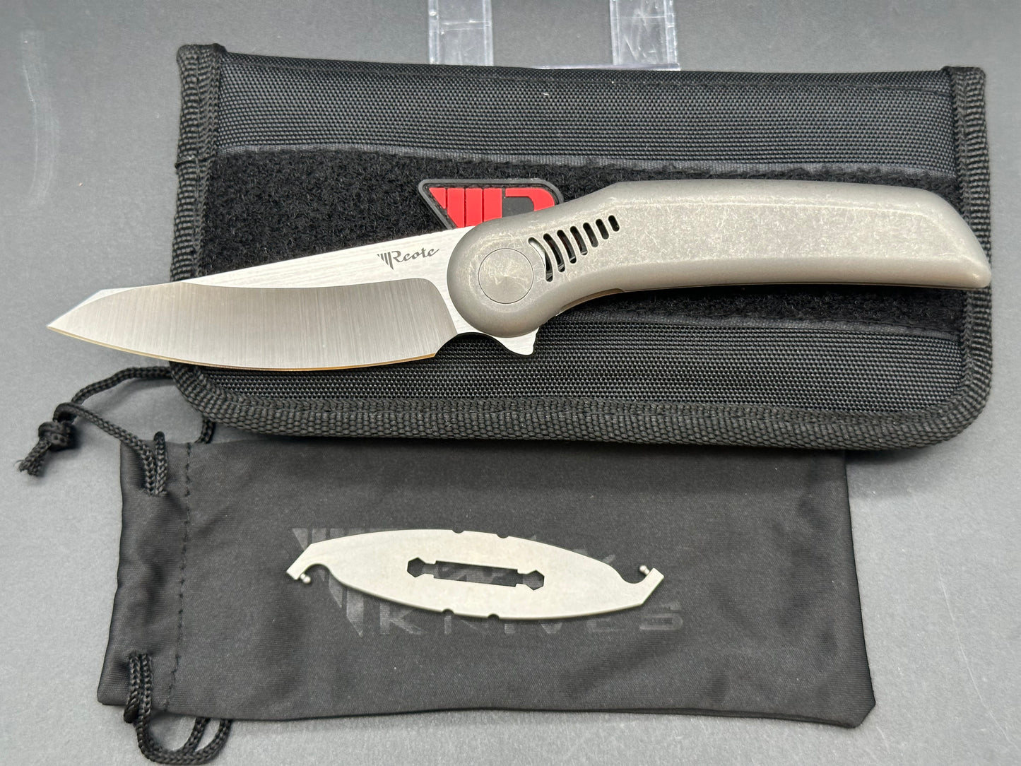 Reate Knives Gent 9 Flipper Frame Lock Knife