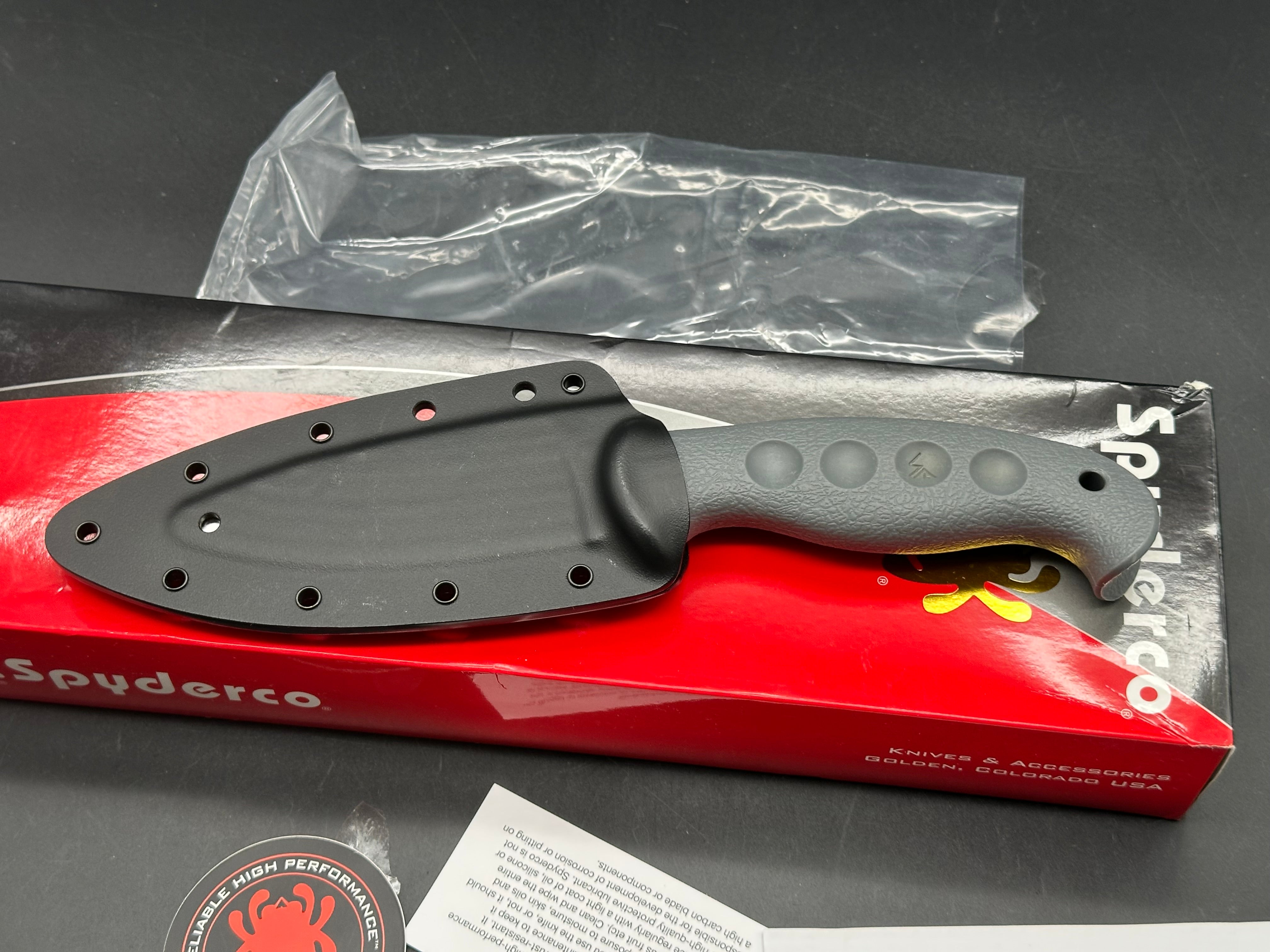 Spyderco Temperance Cru-wear