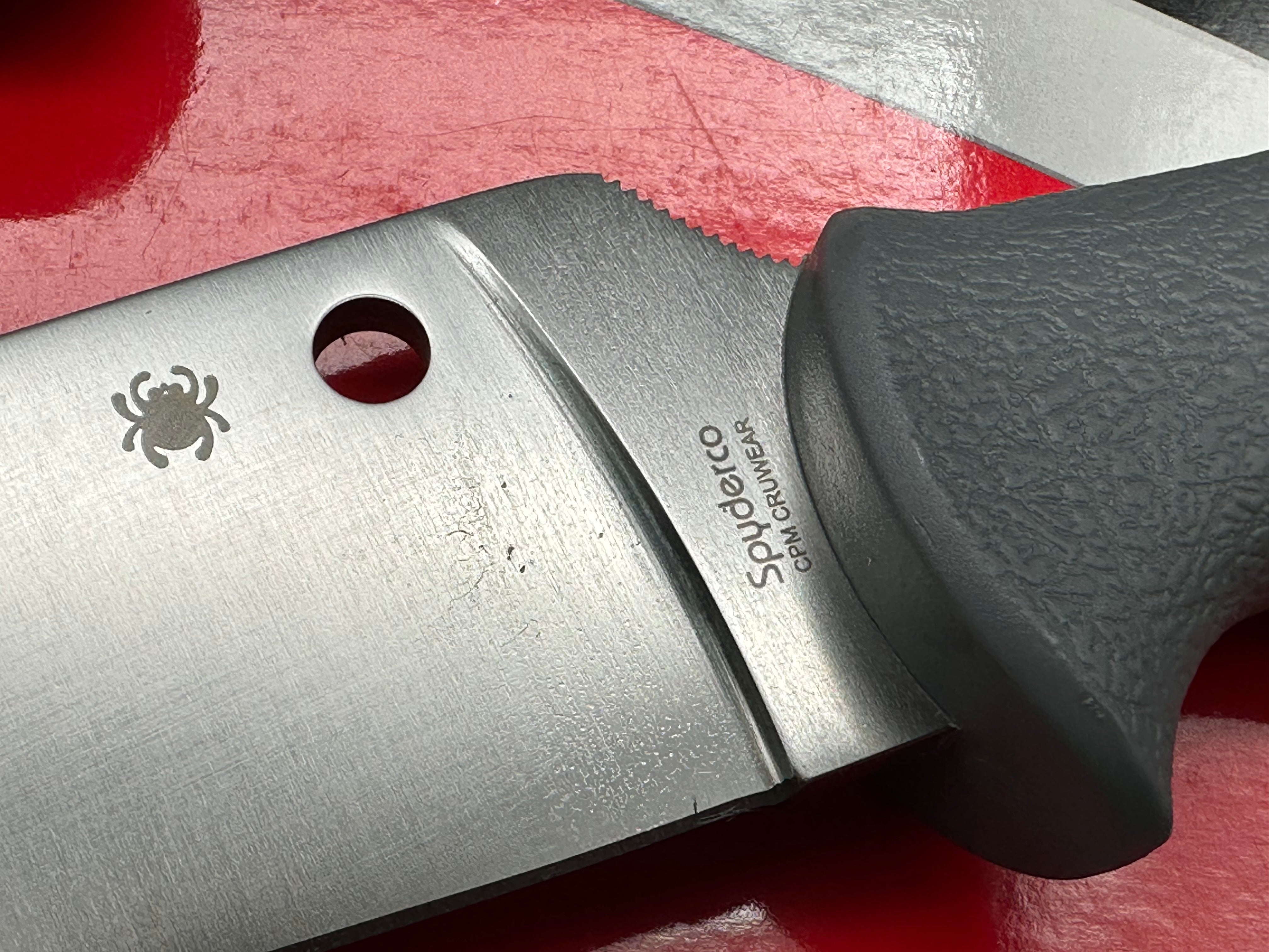 Spyderco Temperance Cru-wear