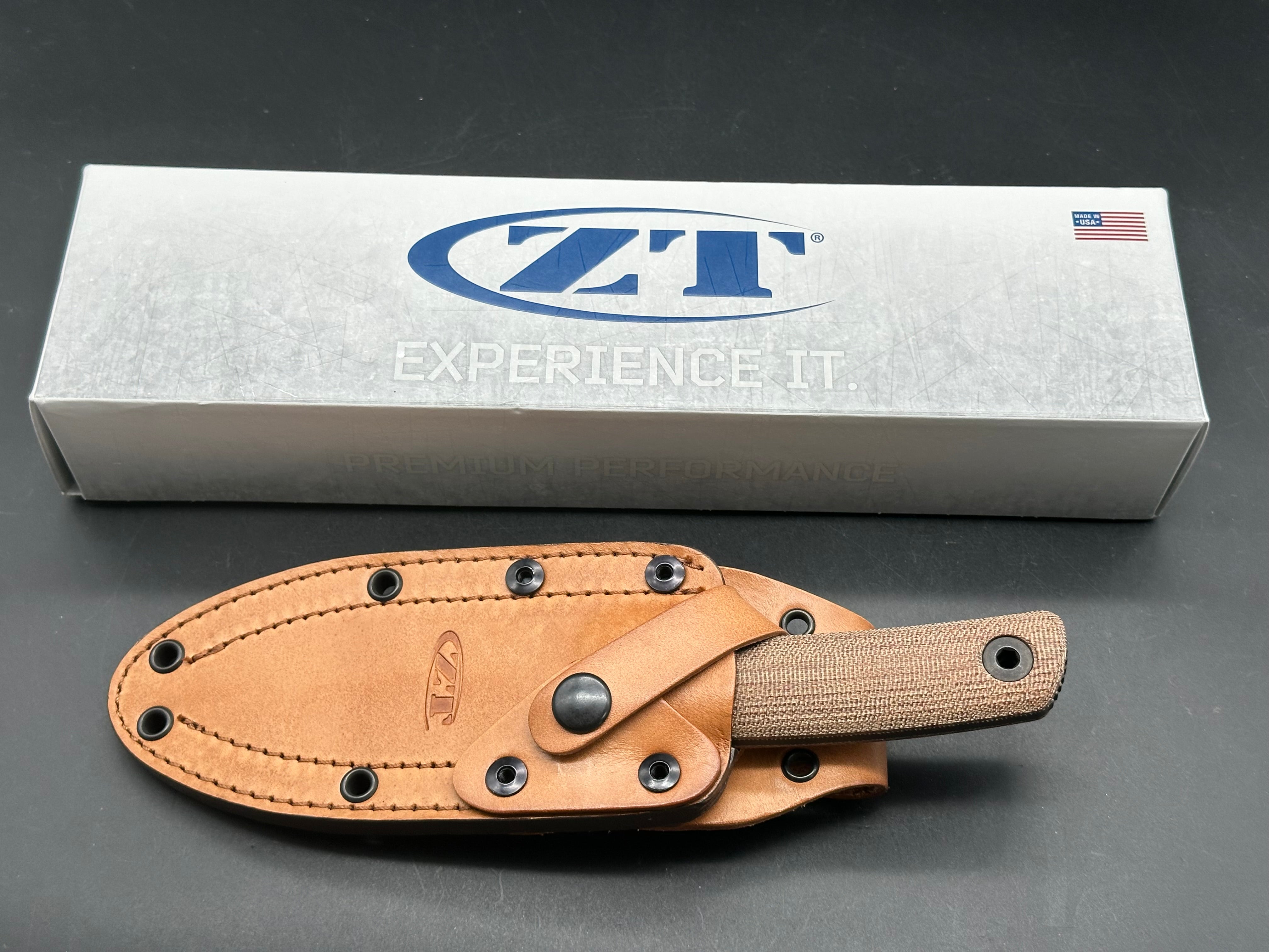 Zero Tolerance ZT 0004 Fixed blade Cru-wear