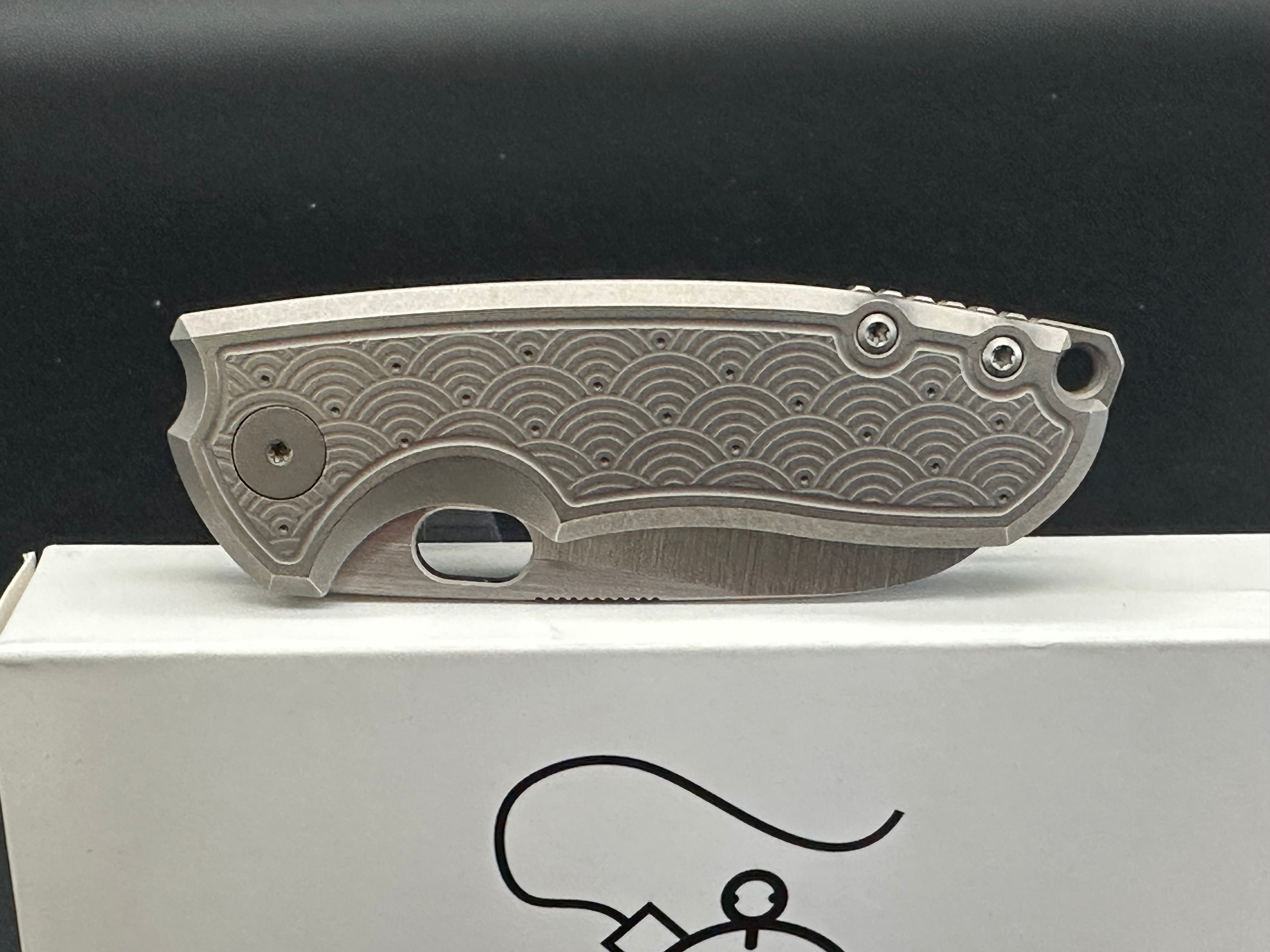 URBAN EDC F5.5 TITANIUM SEIGAIHA MOTIF