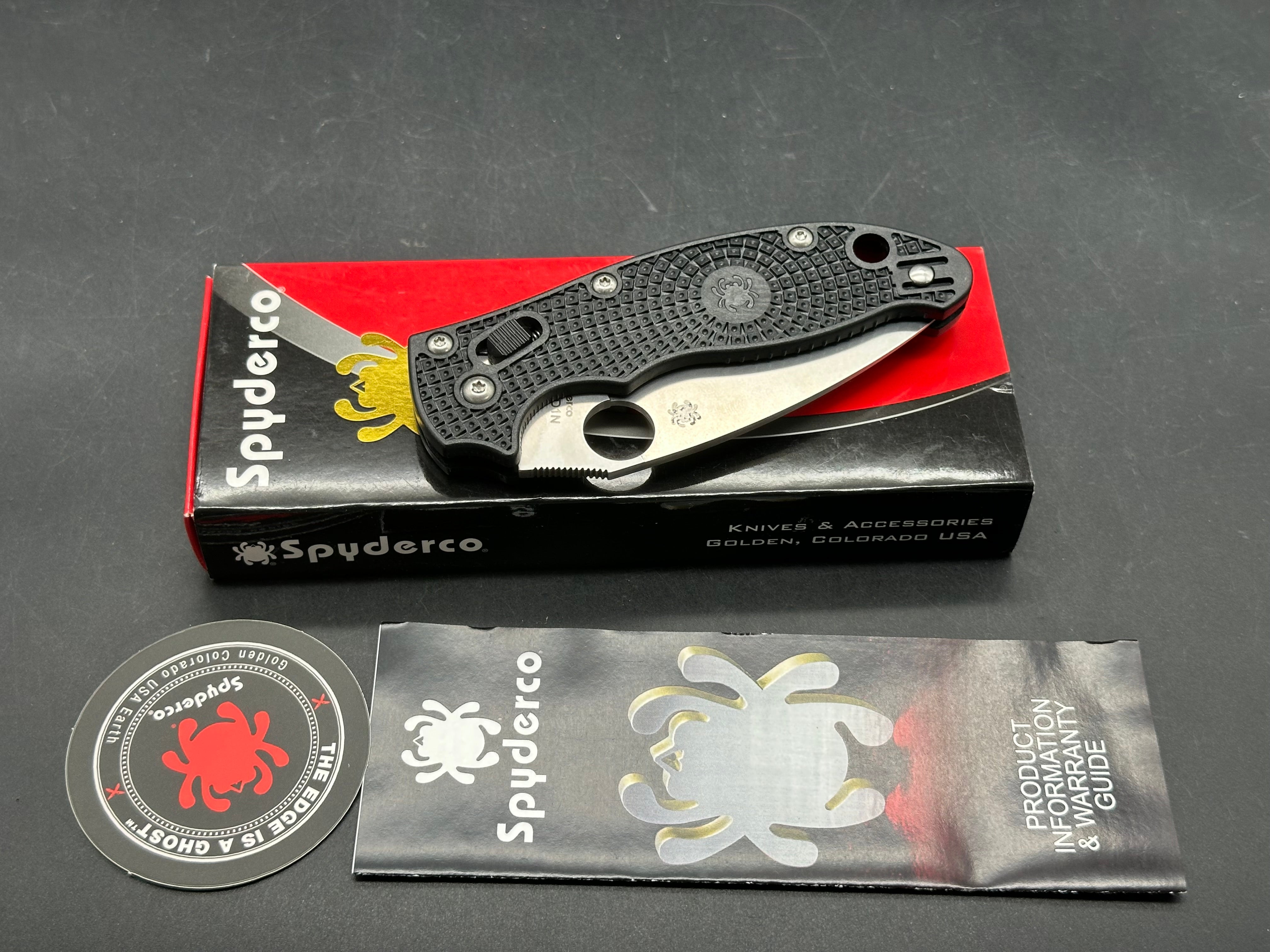Spyderco Manix 2 CTS-BD1N Satin