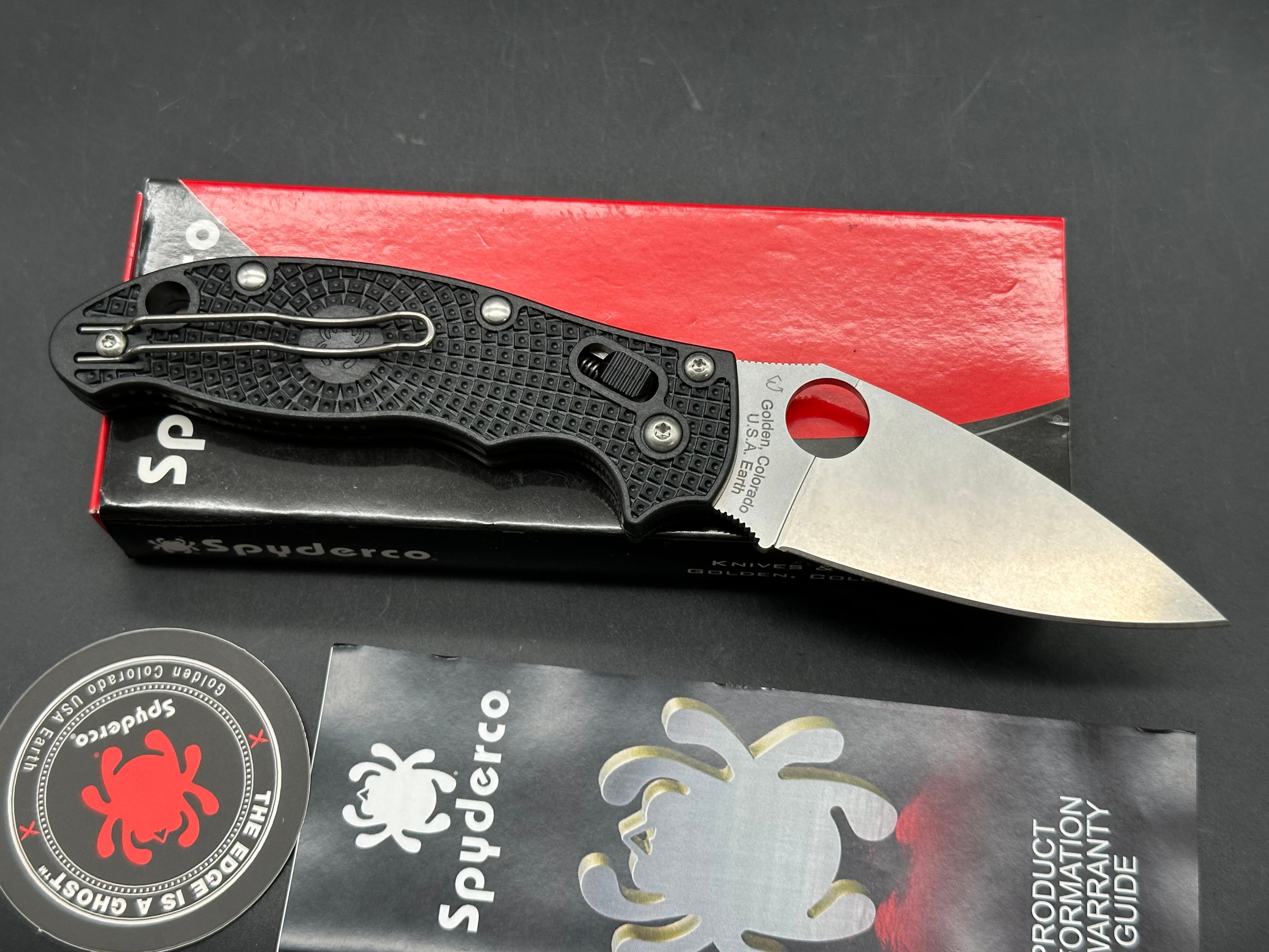 Spyderco Manix 2 CTS-BD1N Satin