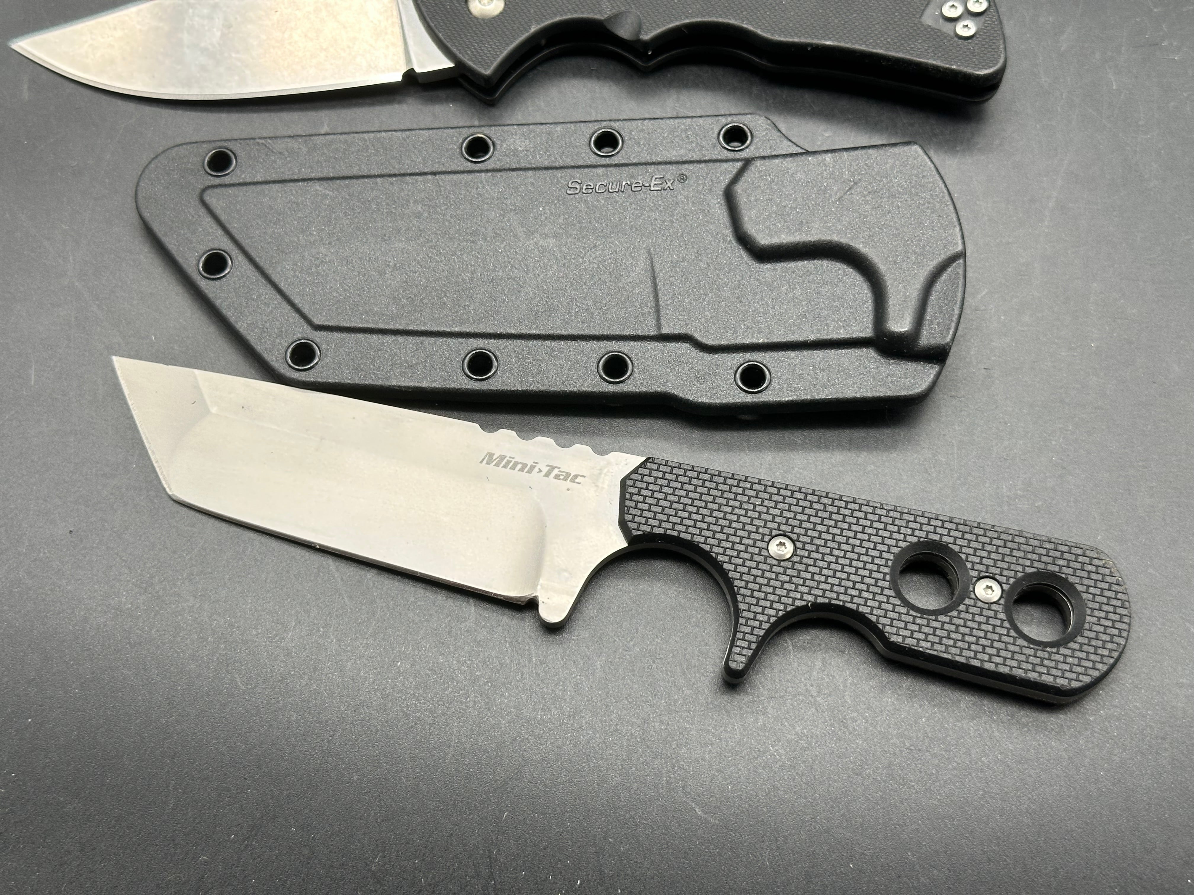 Cold Steel Mini Recon, Mini Tac Tanto, Lucky 3-Knife bundle