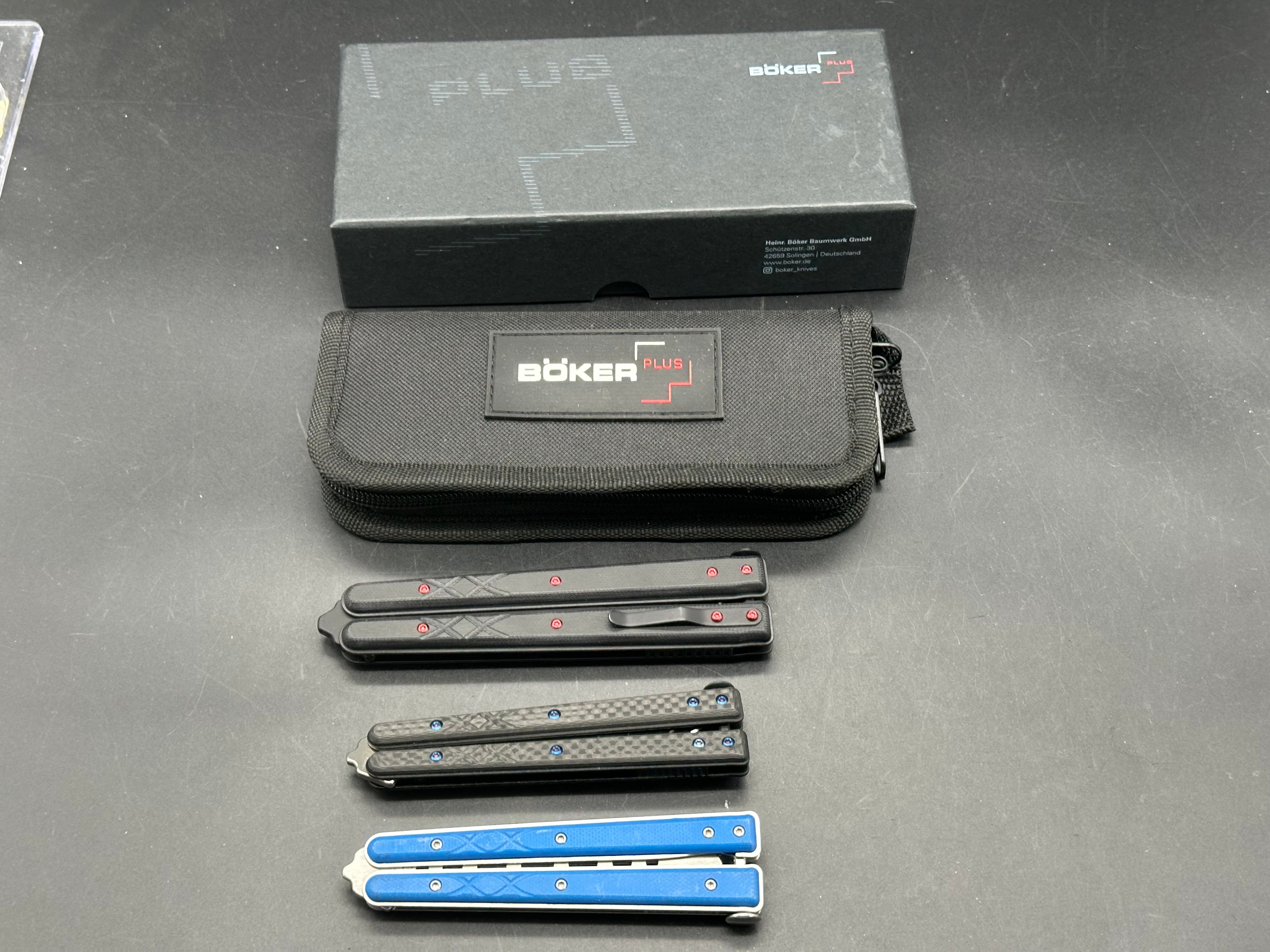 Boker Balisong Bundle  3-knife bundle