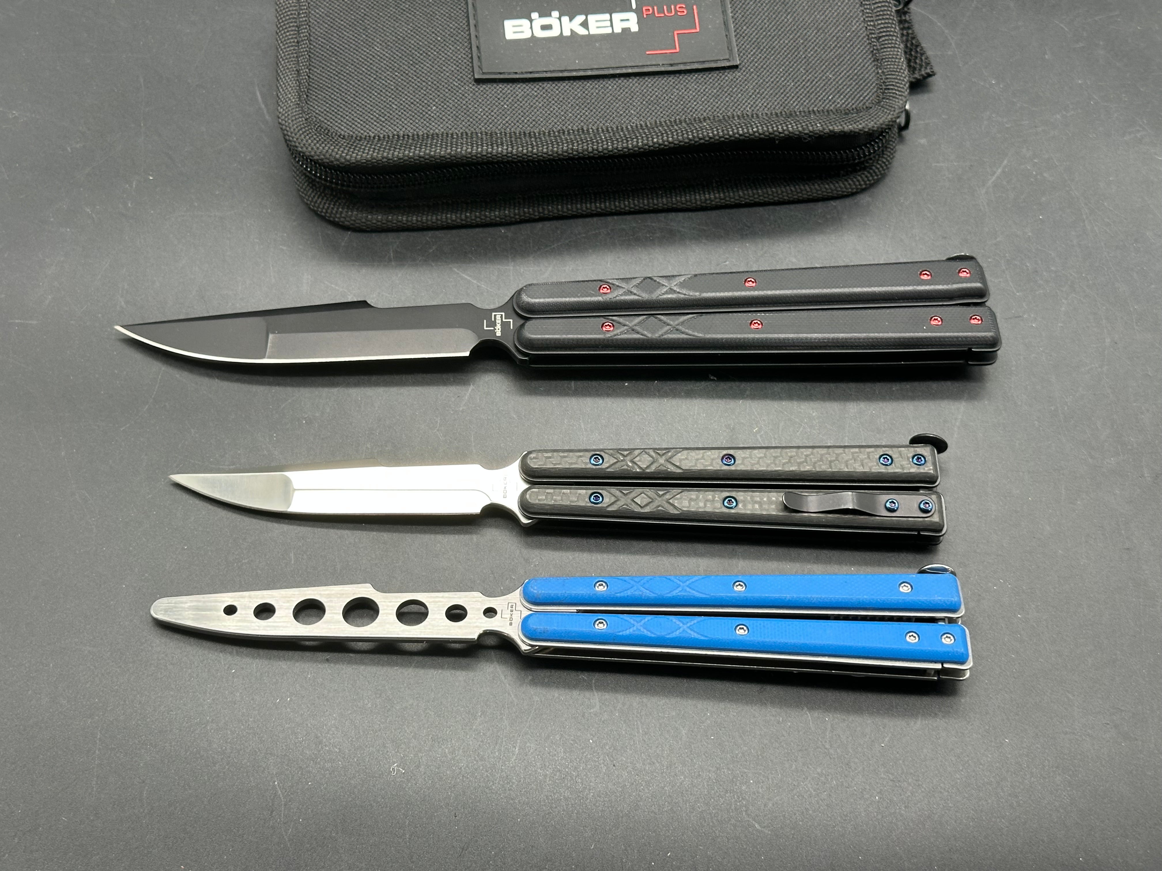 Boker Balisong Bundle  3-knife bundle