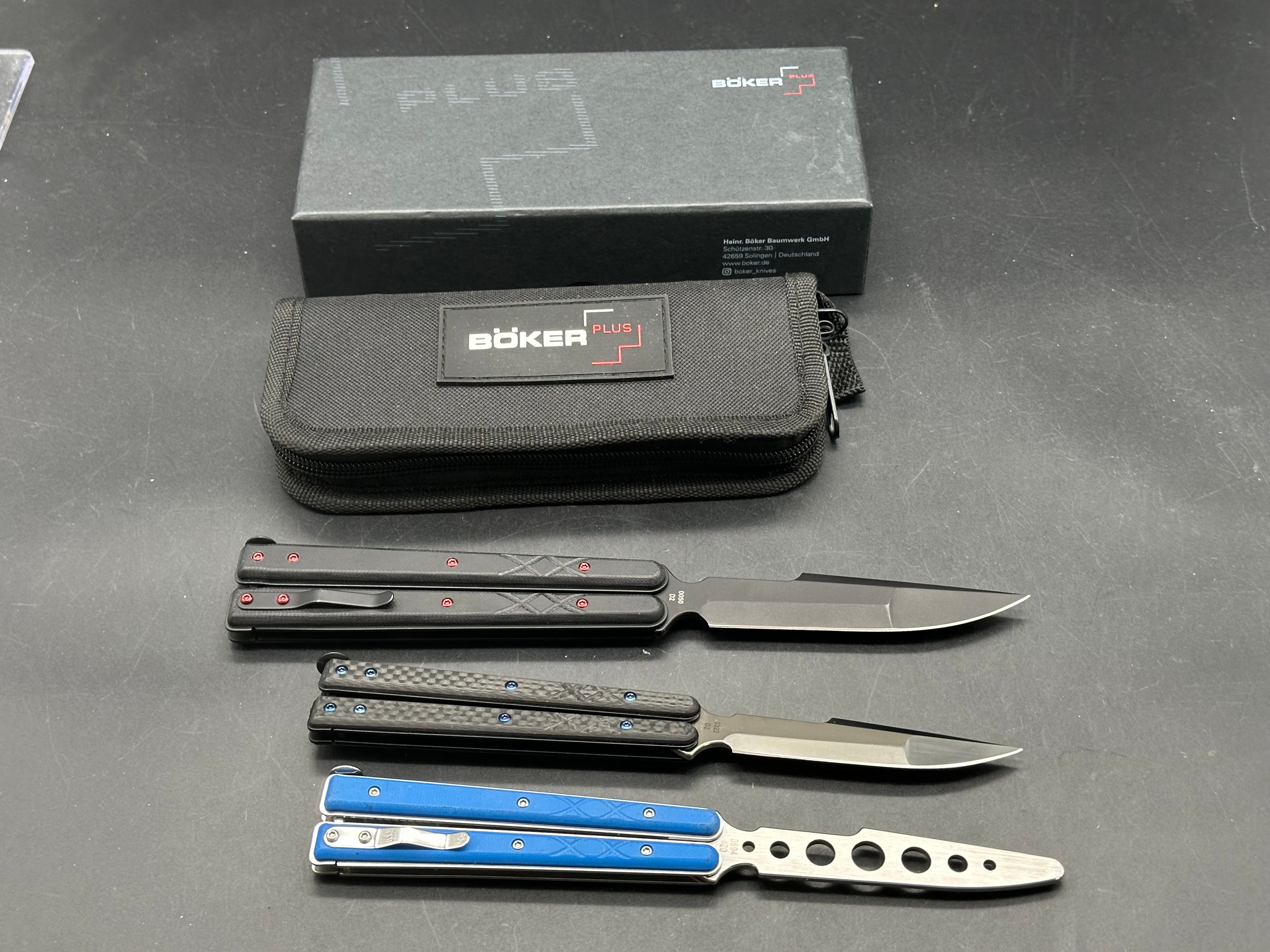 Boker Balisong Bundle  3-knife bundle