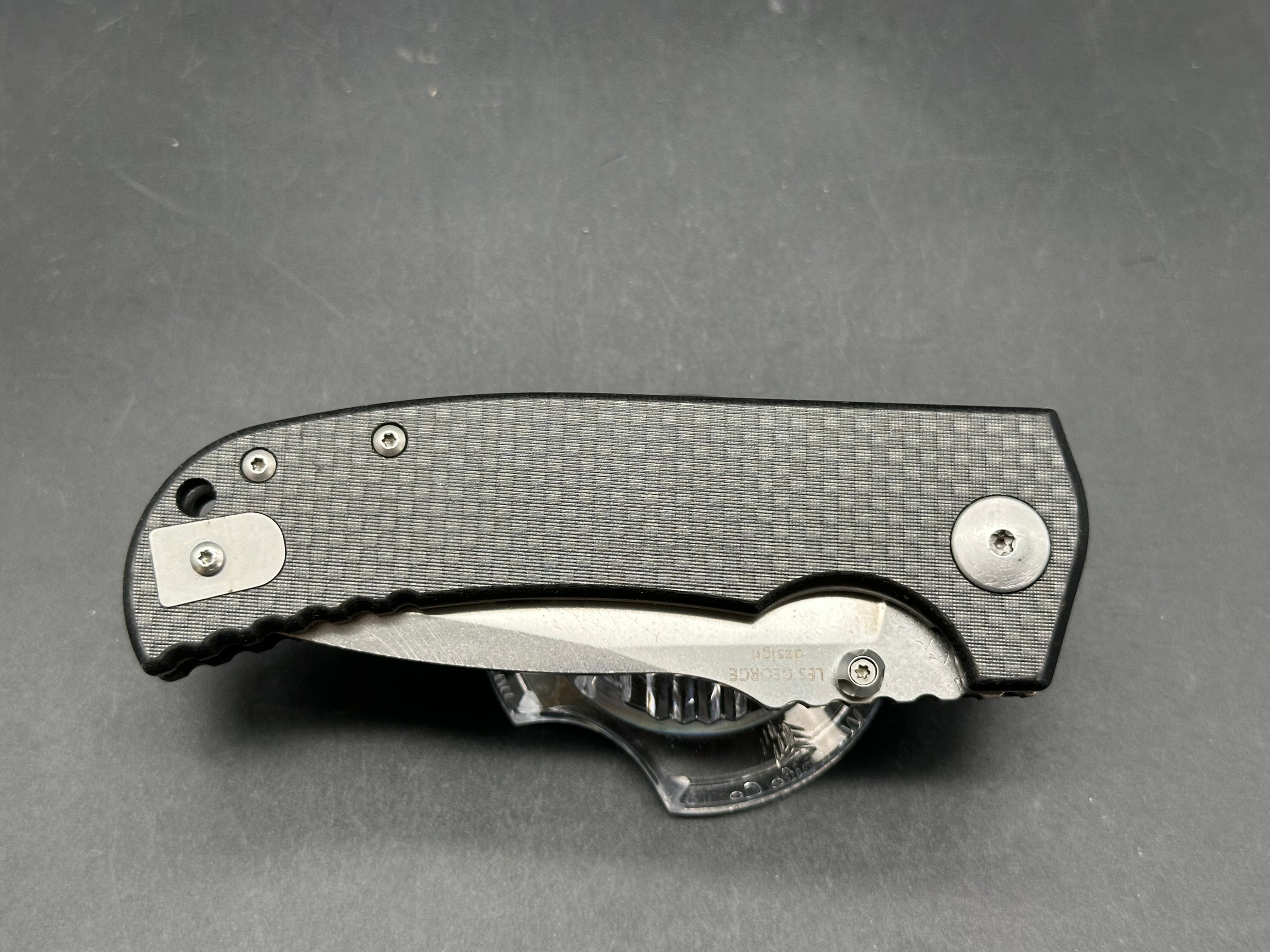 Spartan Blades Astor. CTS-XHP Carbon Fiber