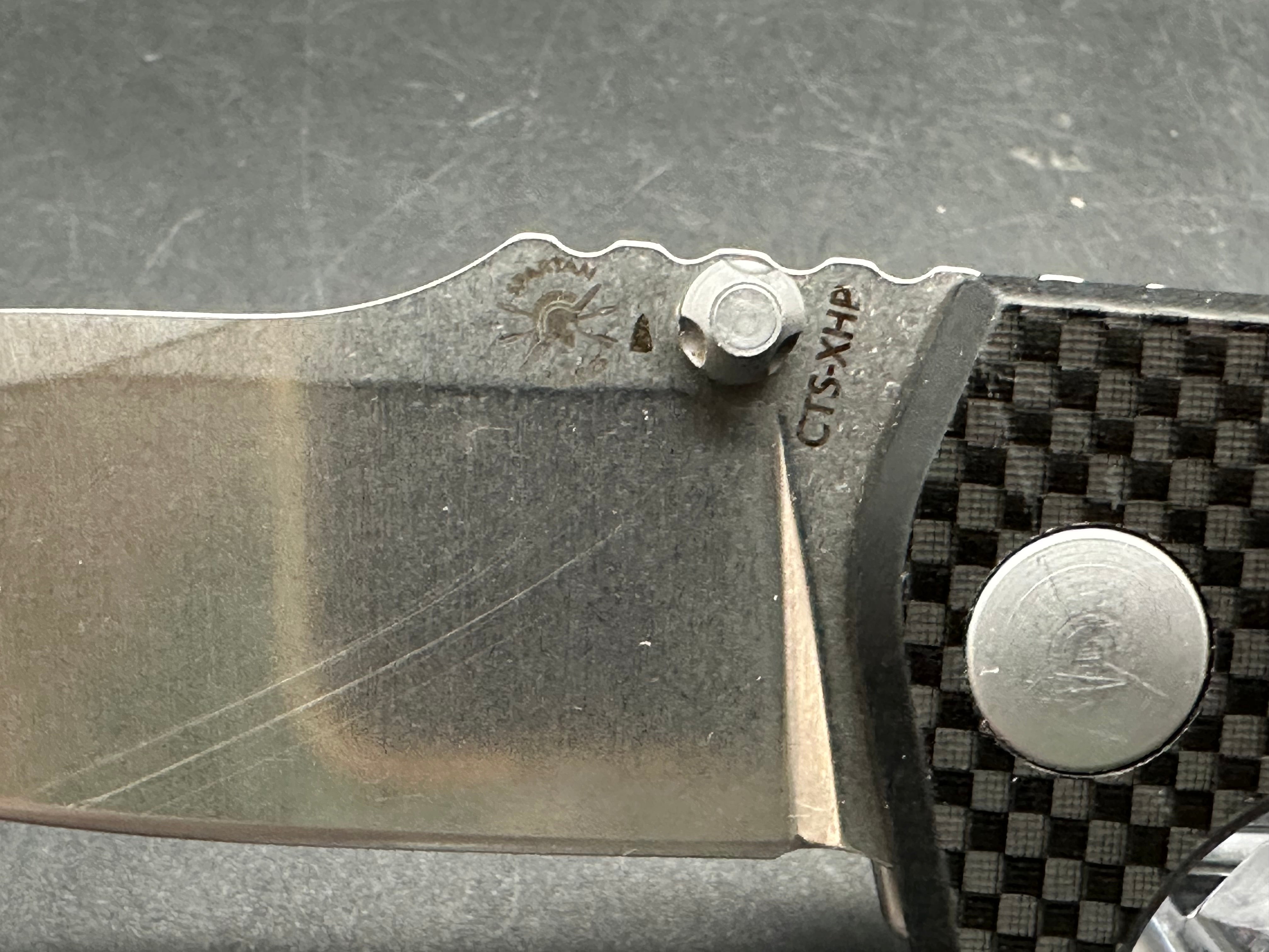 Spartan Blades Astor. CTS-XHP Carbon Fiber