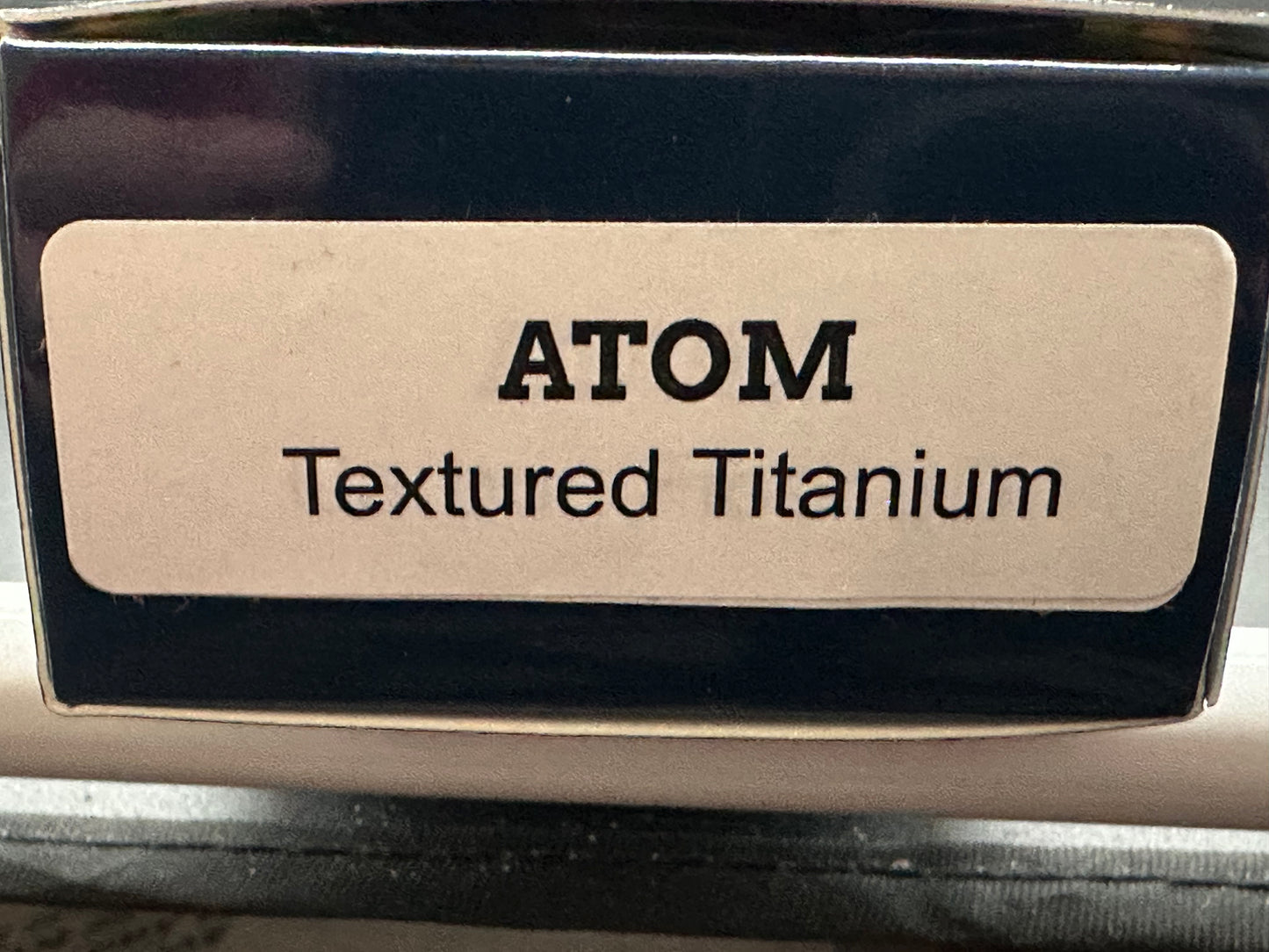 TRM ATOM textured titanium