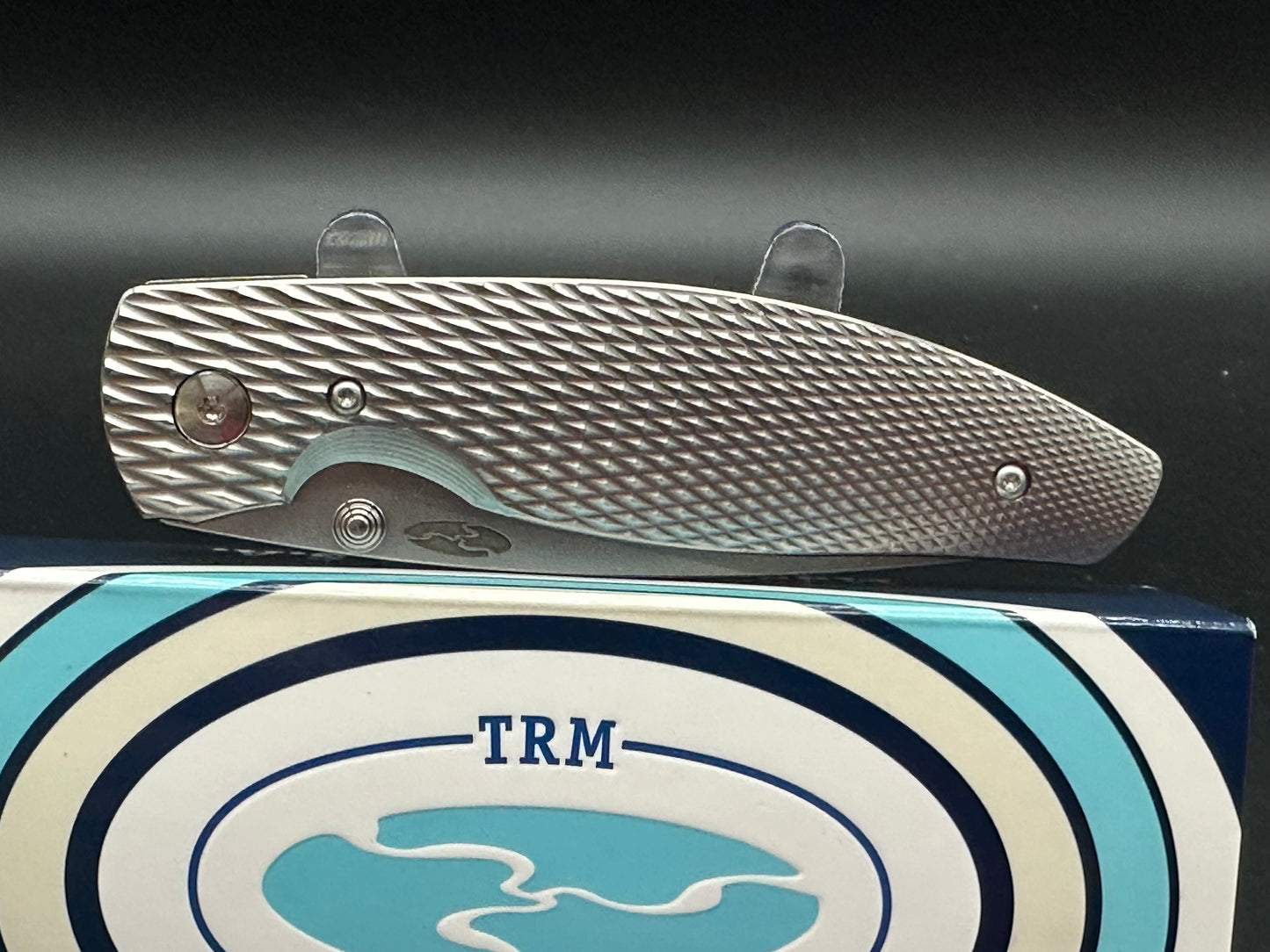 TRM ATOM textured titanium