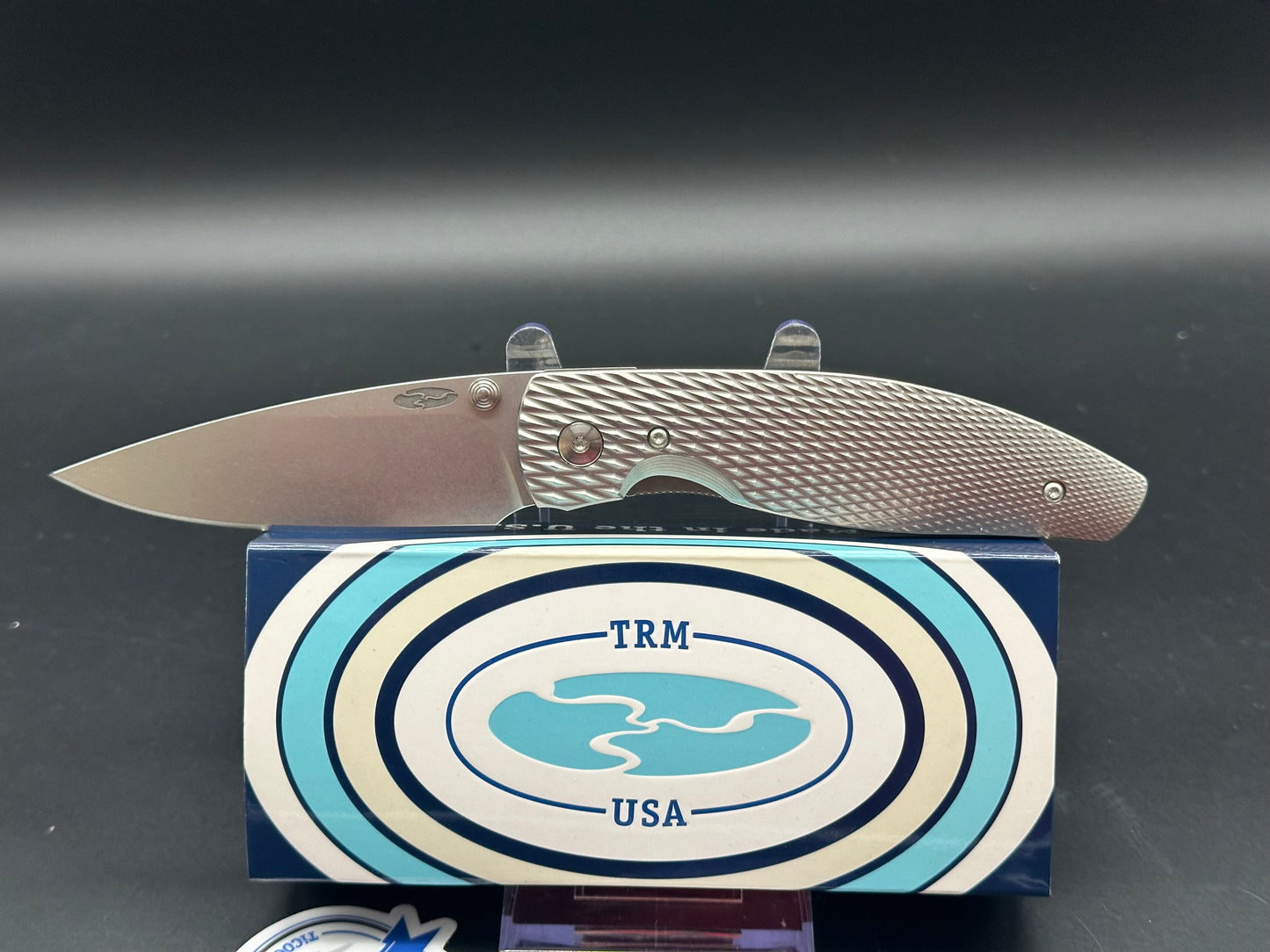 TRM ATOM textured titanium