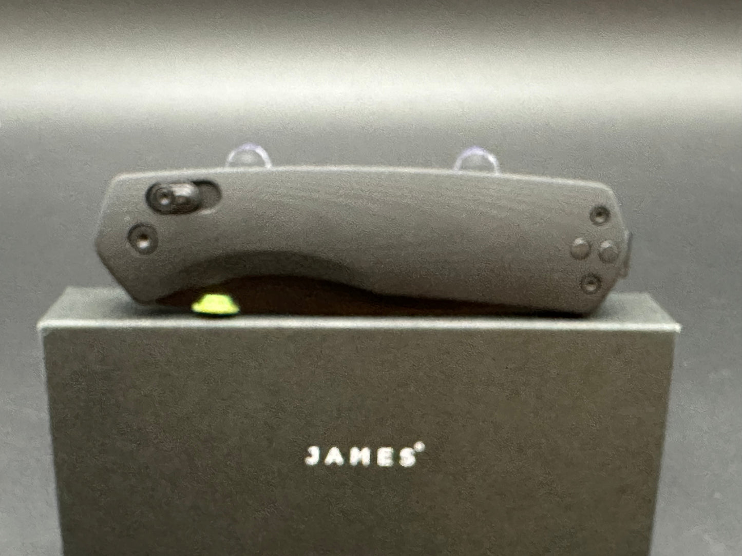 The James Brand Carter XL Ambi-Slider Knife Black G-10