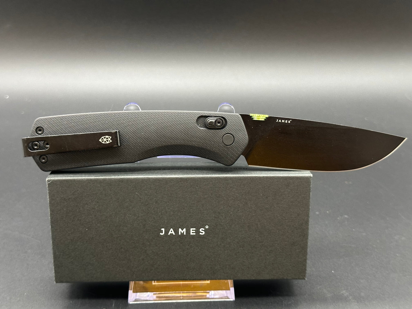 The James Brand Carter XL Ambi-Slider Knife Black G-10