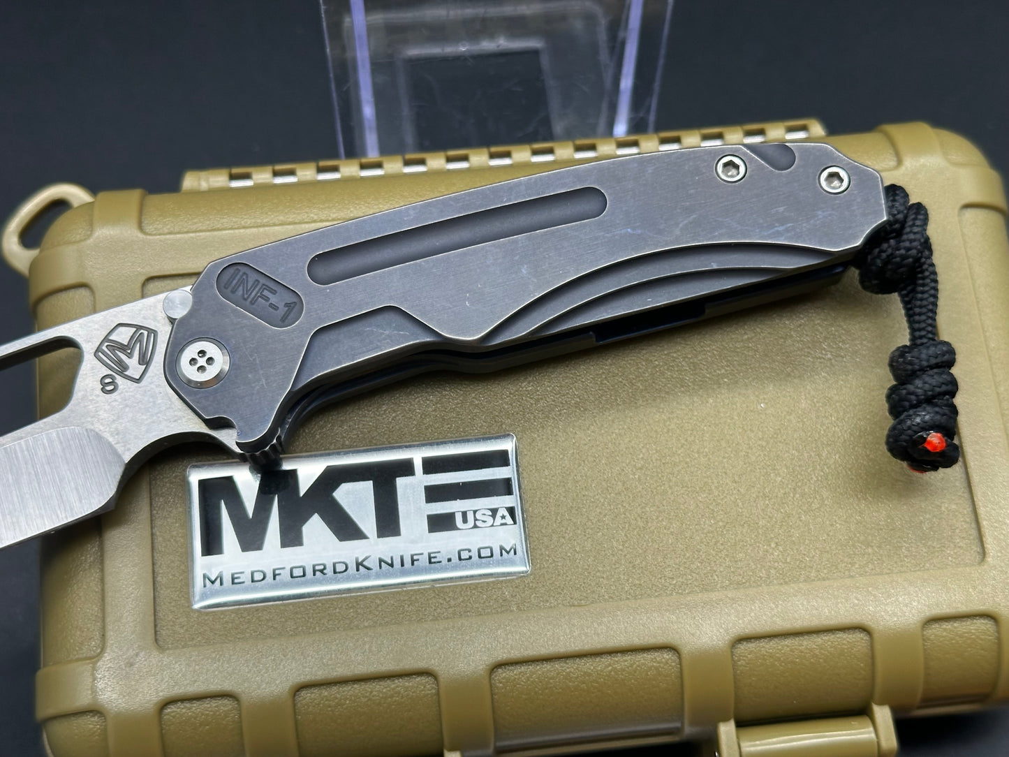 Medford Infraction  Blue Titanium #49 of 50 S35VN blade