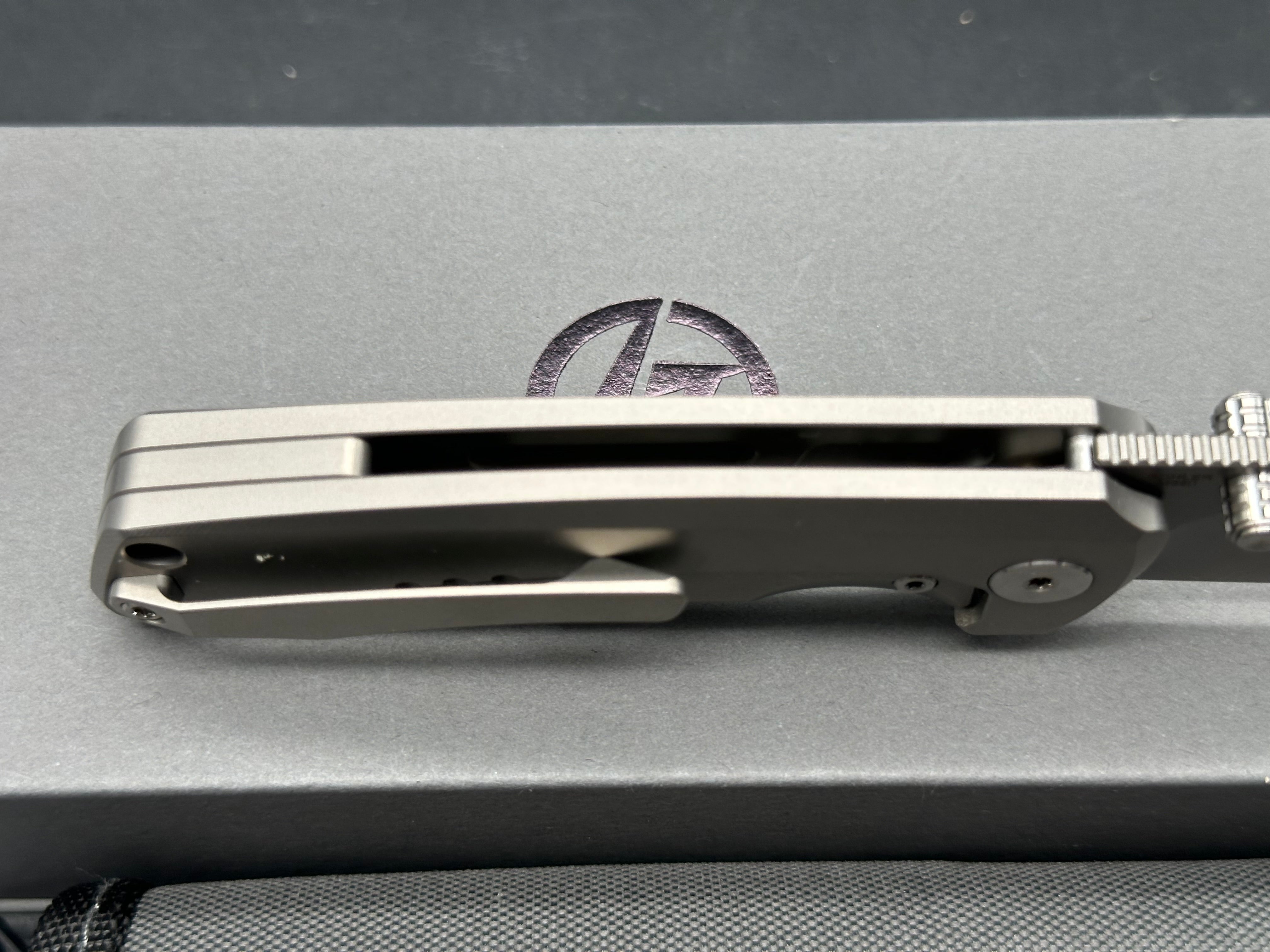 Olitans Ti-Bomber 2.0 T065 - Drop Point（2.95"+Bohler M390 +Titanium）