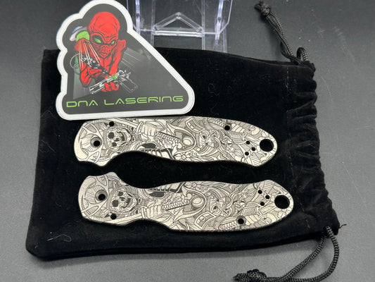 DNA LASERING SPYDERCO PARA 3 SCALES