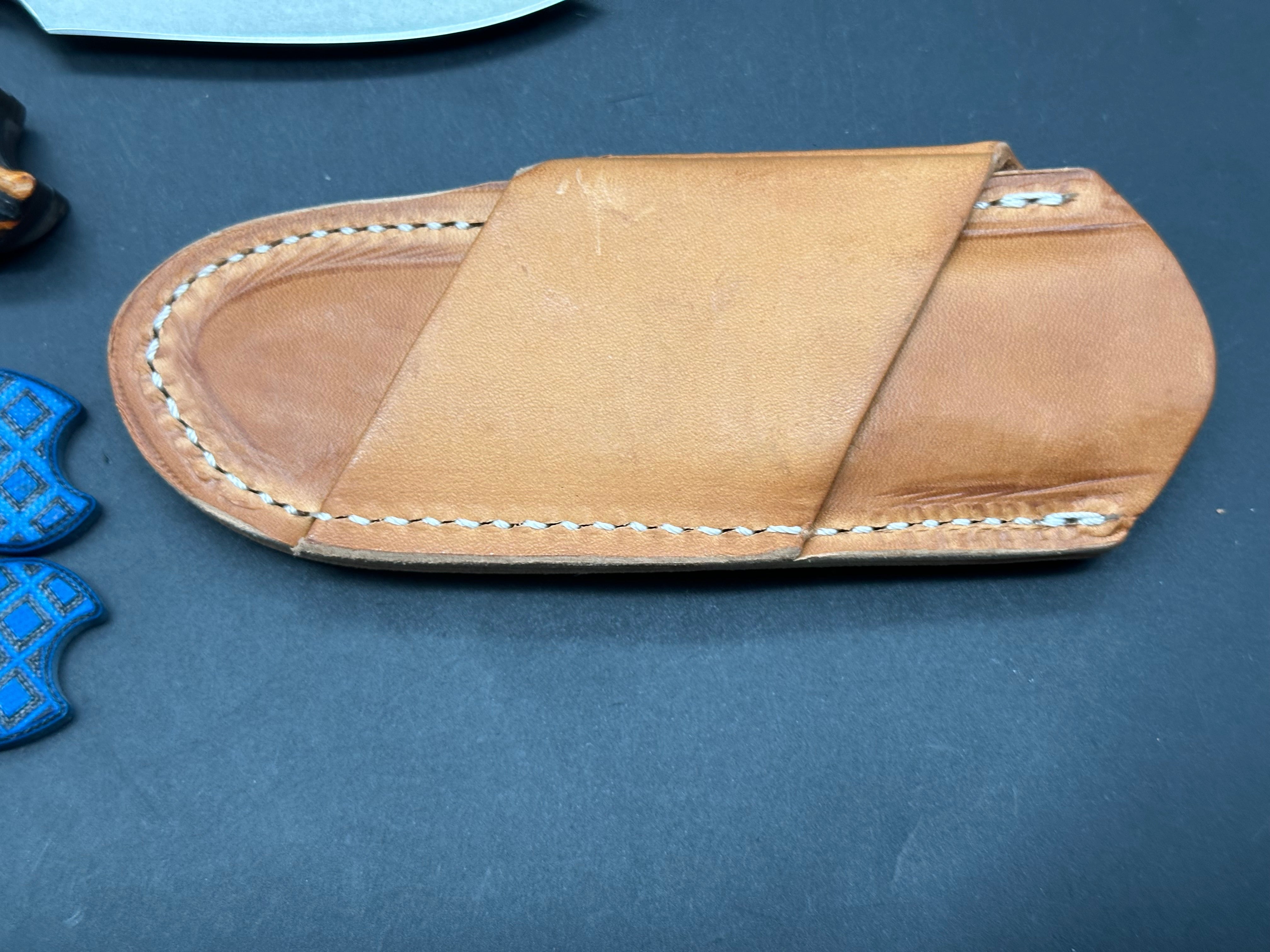Bradford Guardian 3 in AEB-L with leather and kydex sheaths and 3 sets of scales