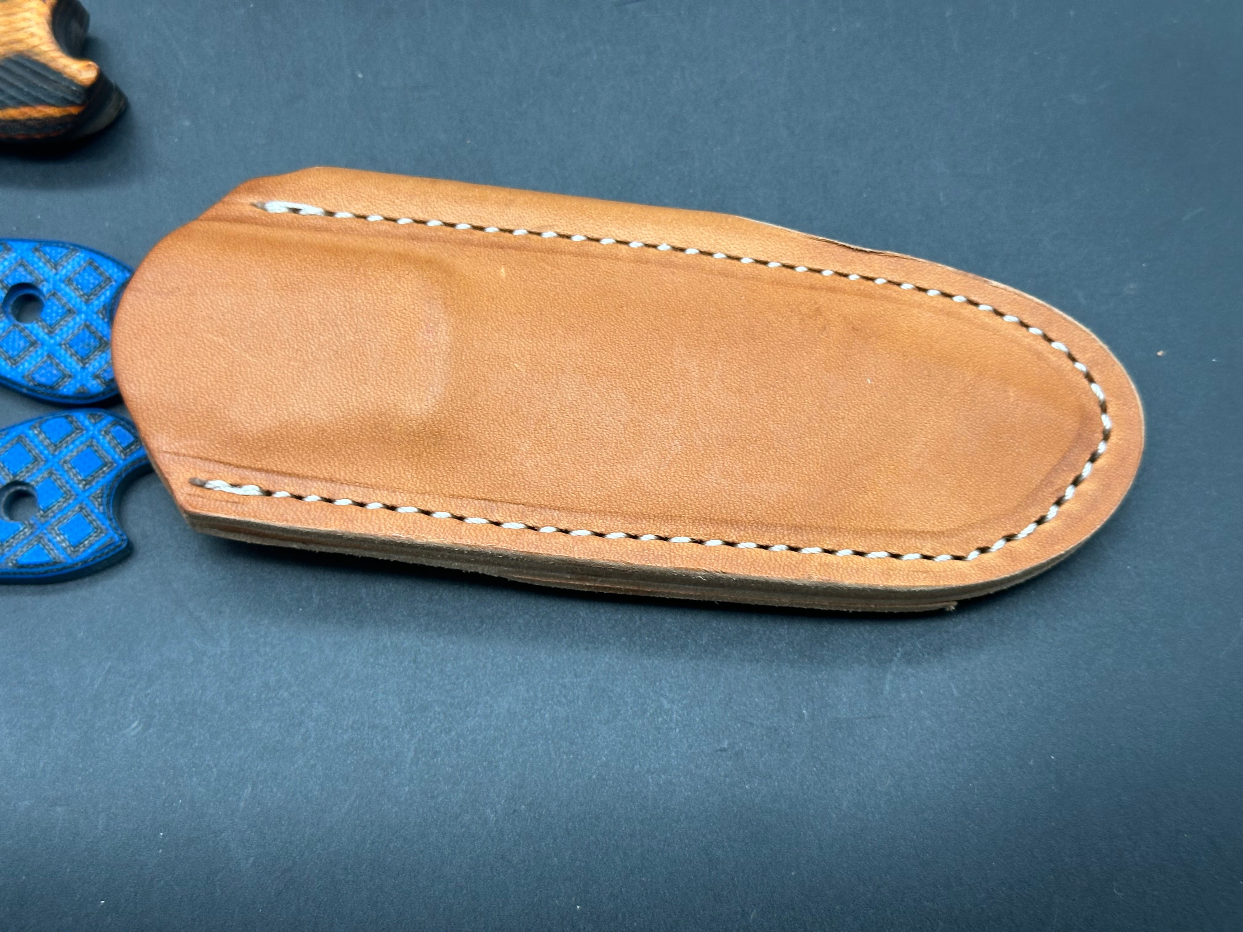 Bradford Guardian 3 in AEB-L with leather and kydex sheaths and 3 sets of scales