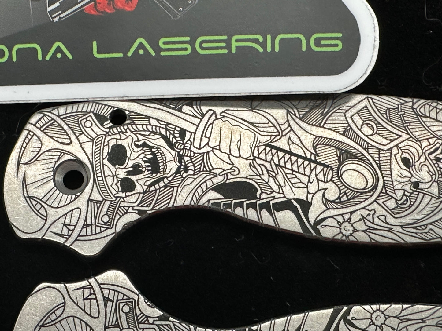 DNA LASERING SPYDERCO PARA 3 SCALES