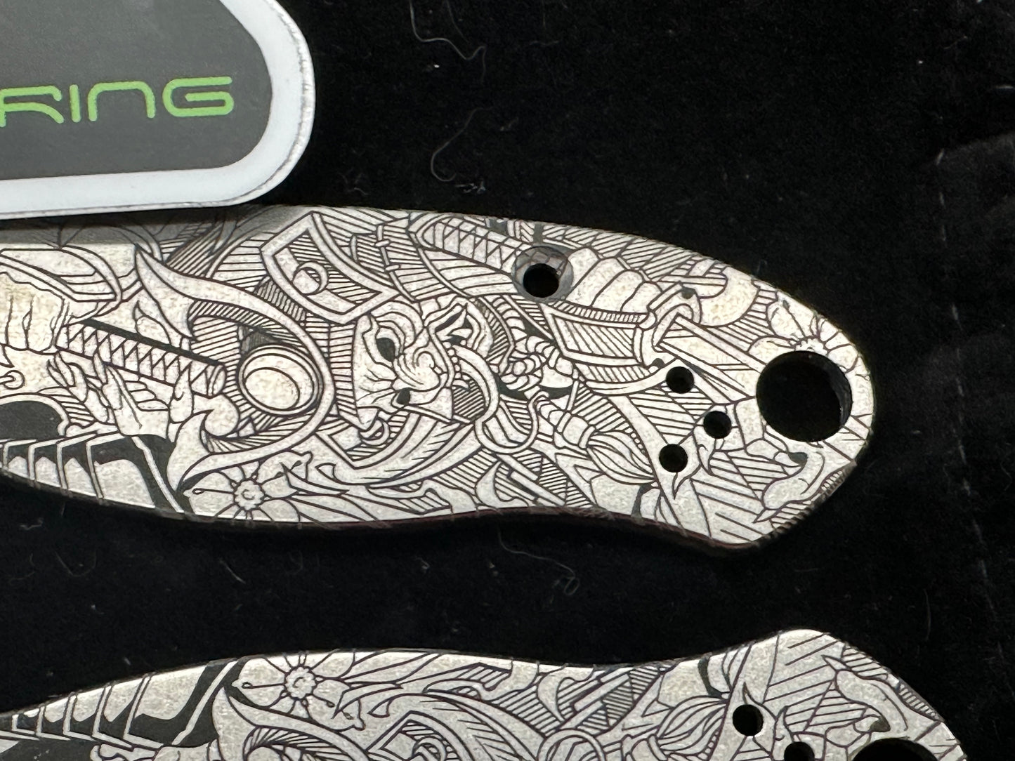 DNA LASERING SPYDERCO PARA 3 SCALES