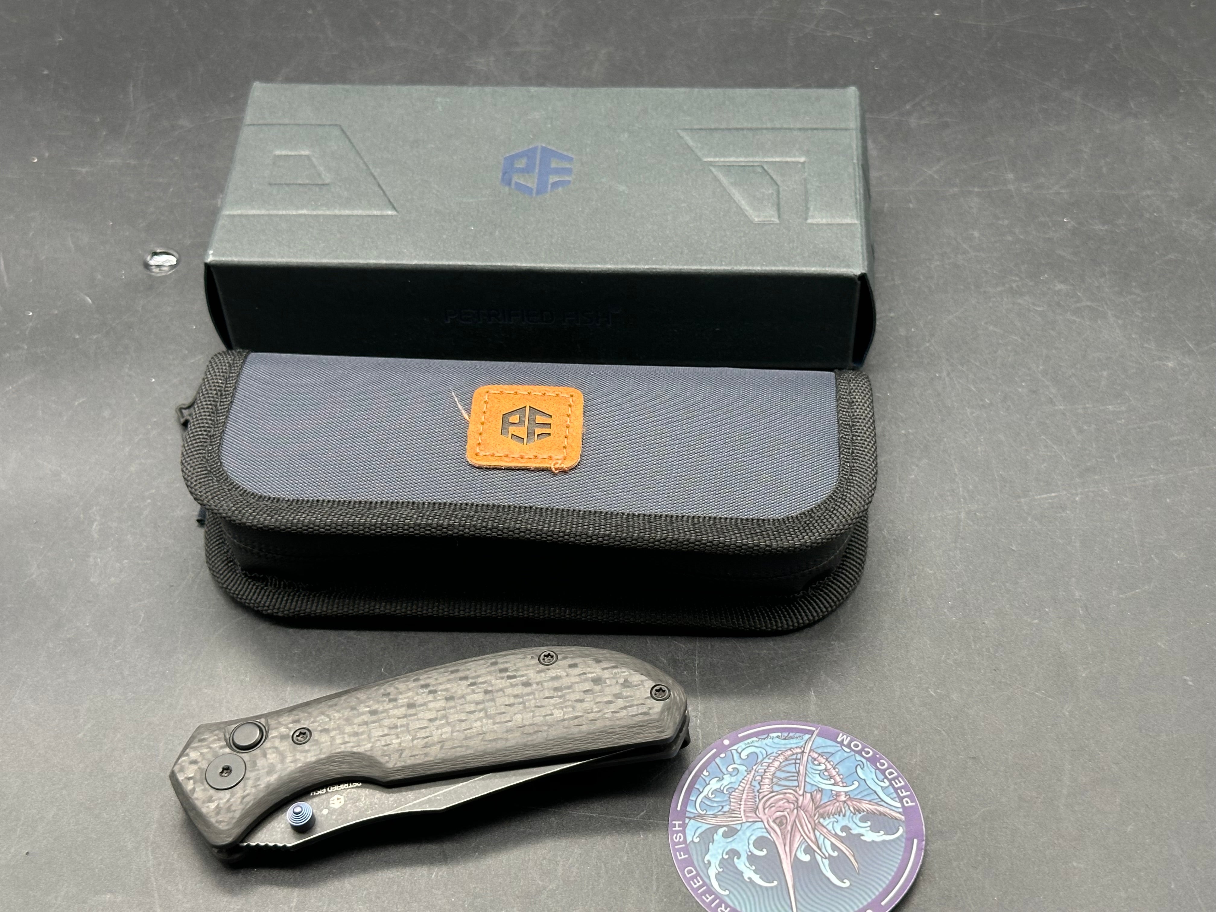 Petrified Fish Guppy CF scales w/N690 blade
