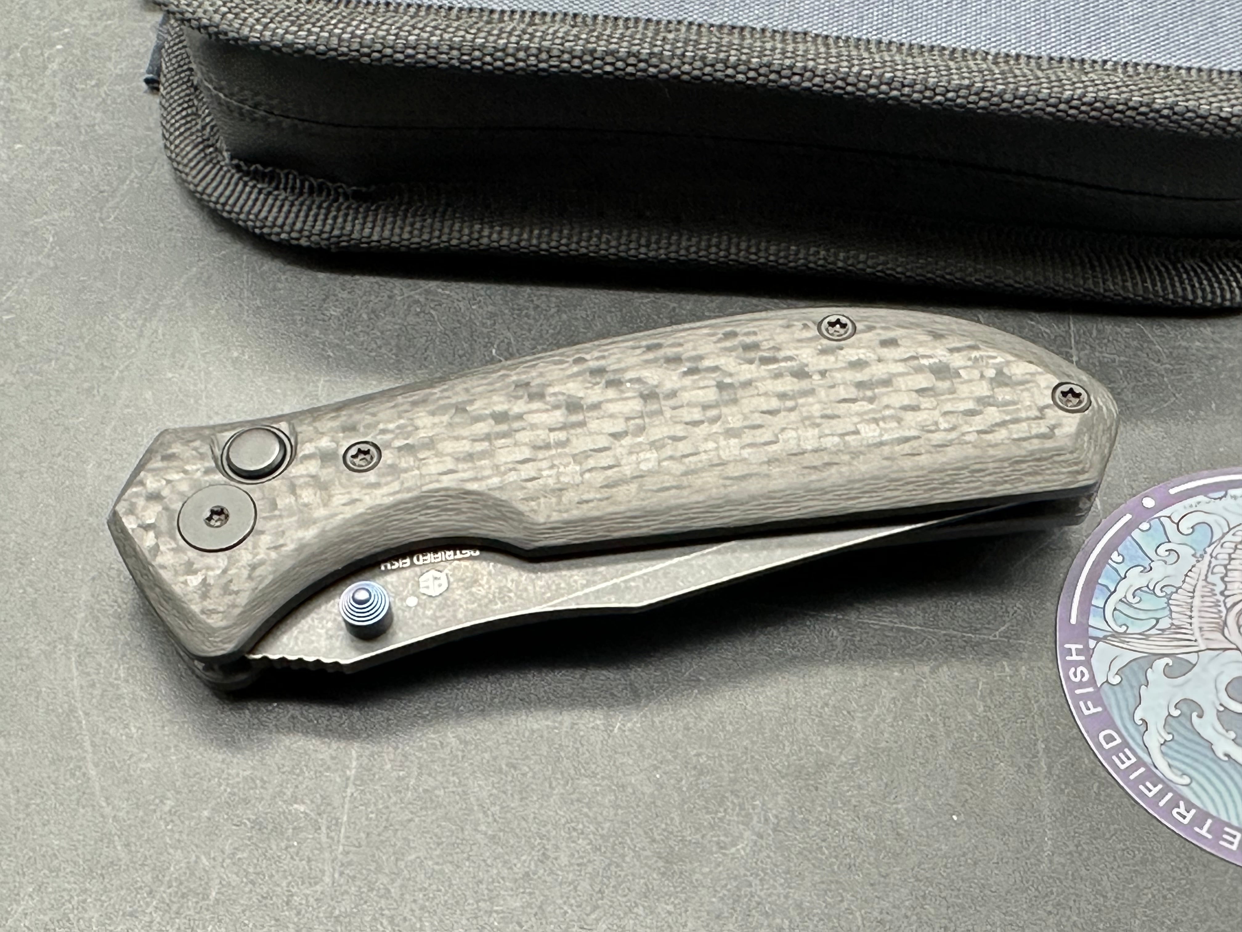 Petrified Fish Guppy CF scales w/N690 blade