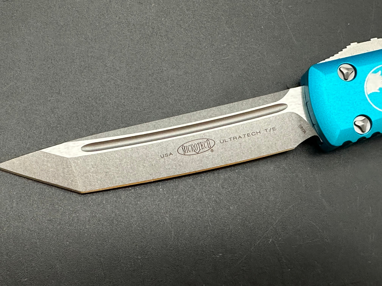 Microtech Ultratech T/E OTF Automatic Knife Turquoise (Factory Blem)