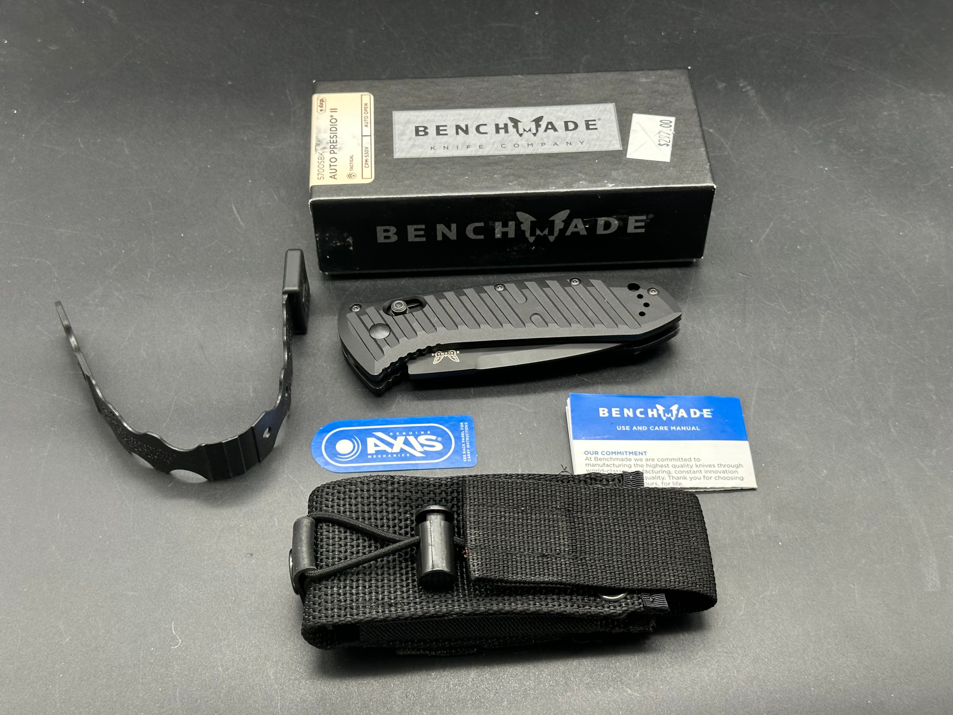 Benchmade 5700SBK Auto Presidio 2