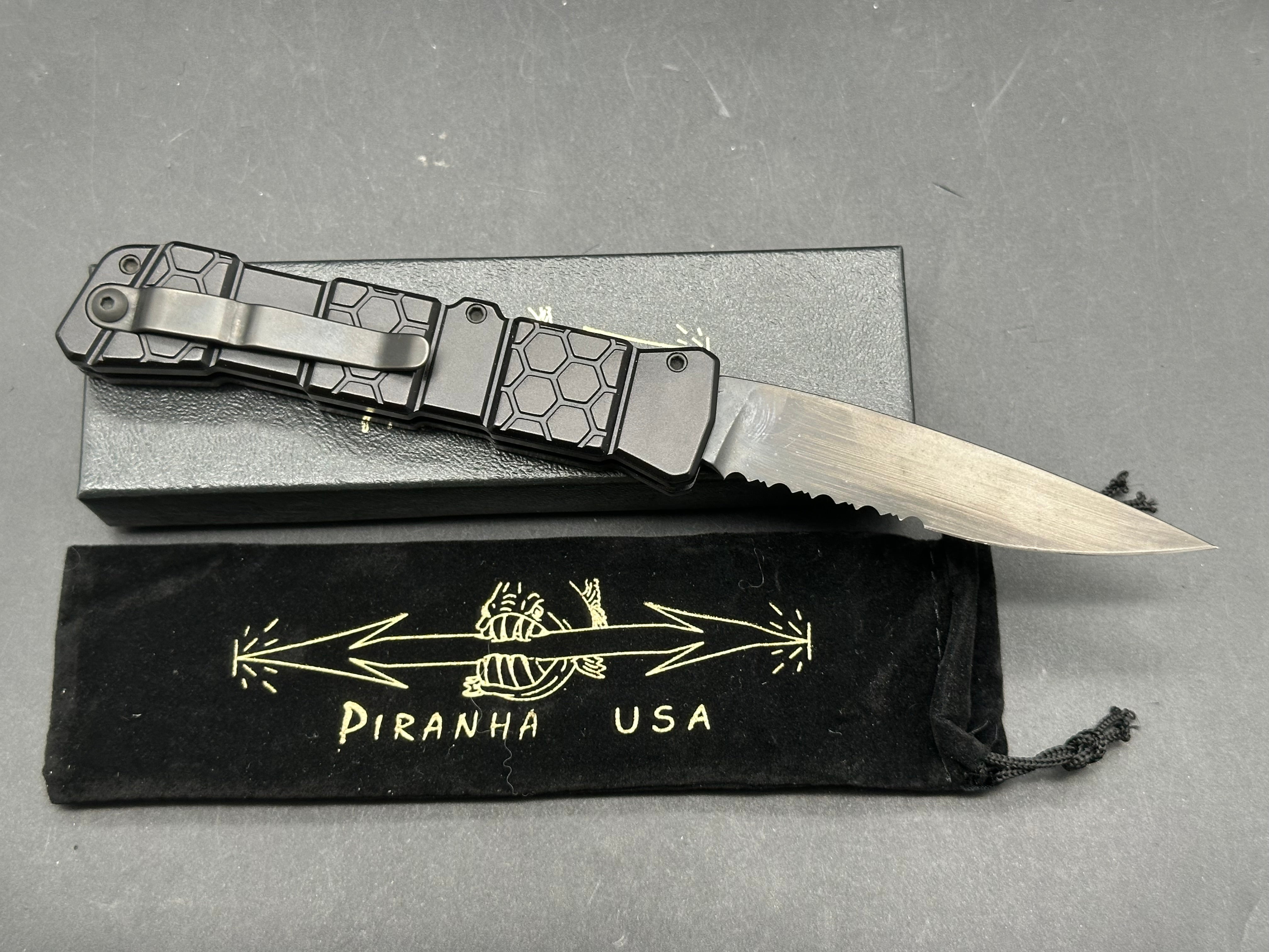Piranha P21 Auto Tactical Serrated
