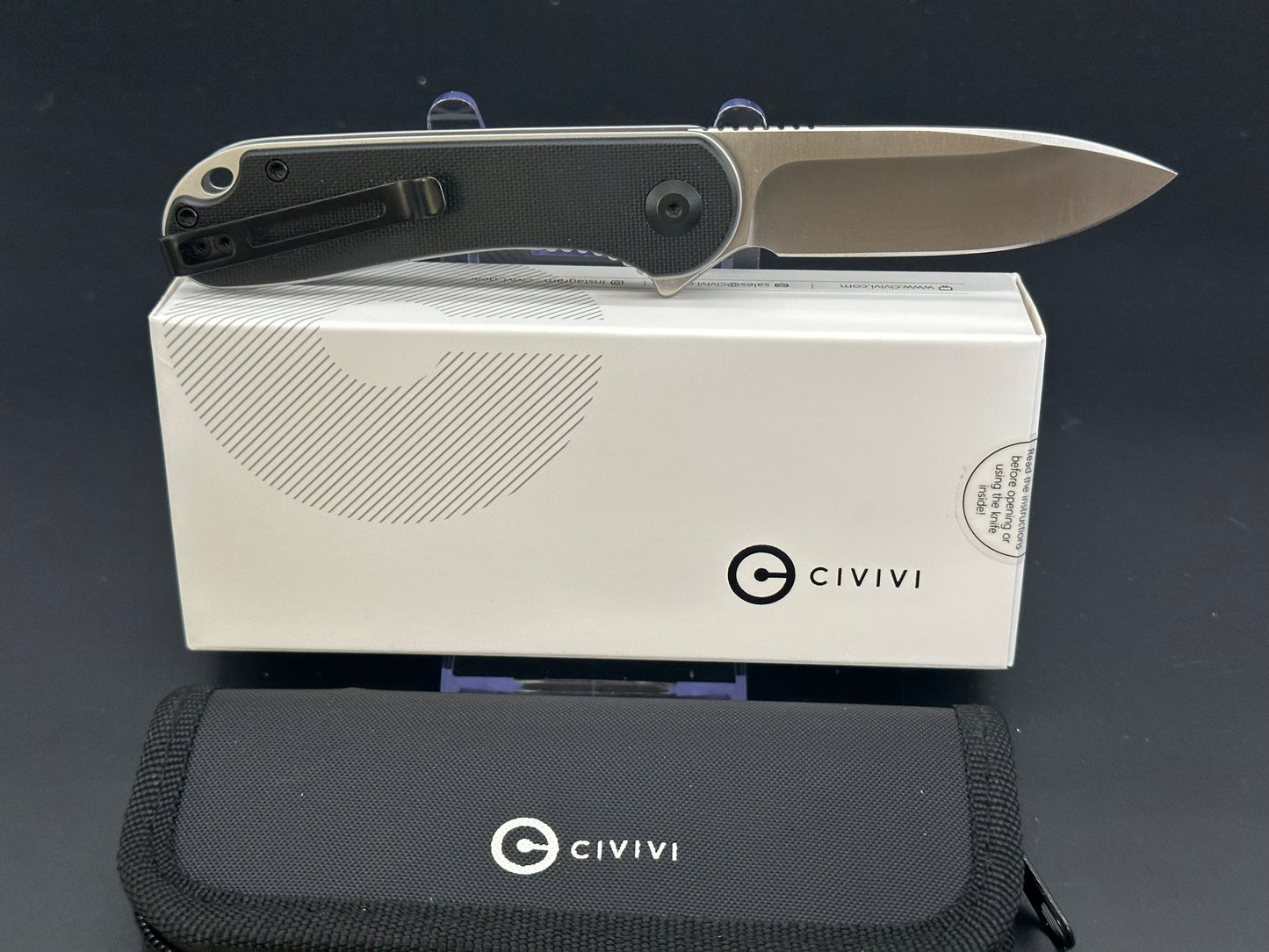 CIVIVI ELEMENTUM BLACK G10