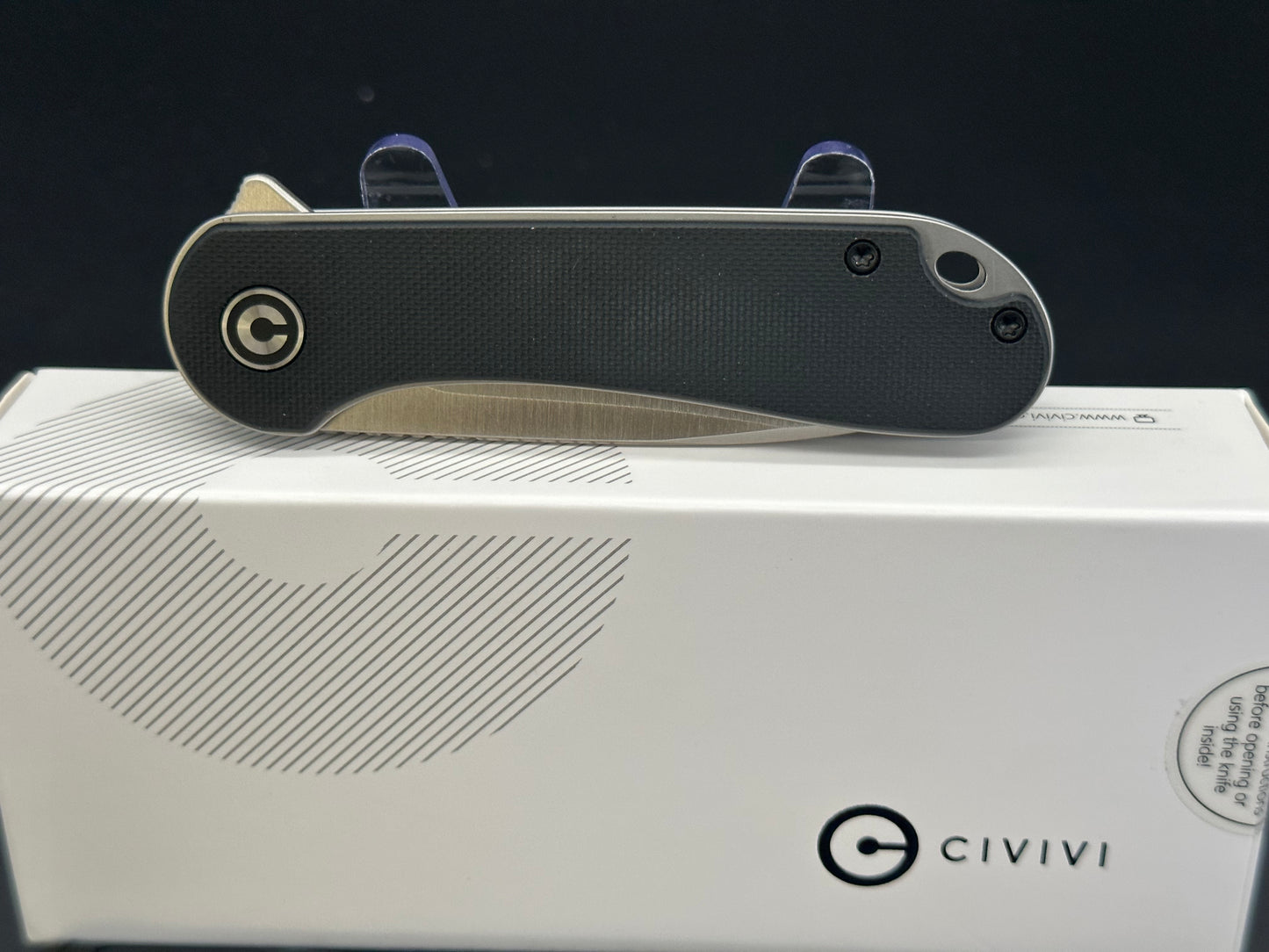 CIVIVI ELEMENTUM BLACK G10