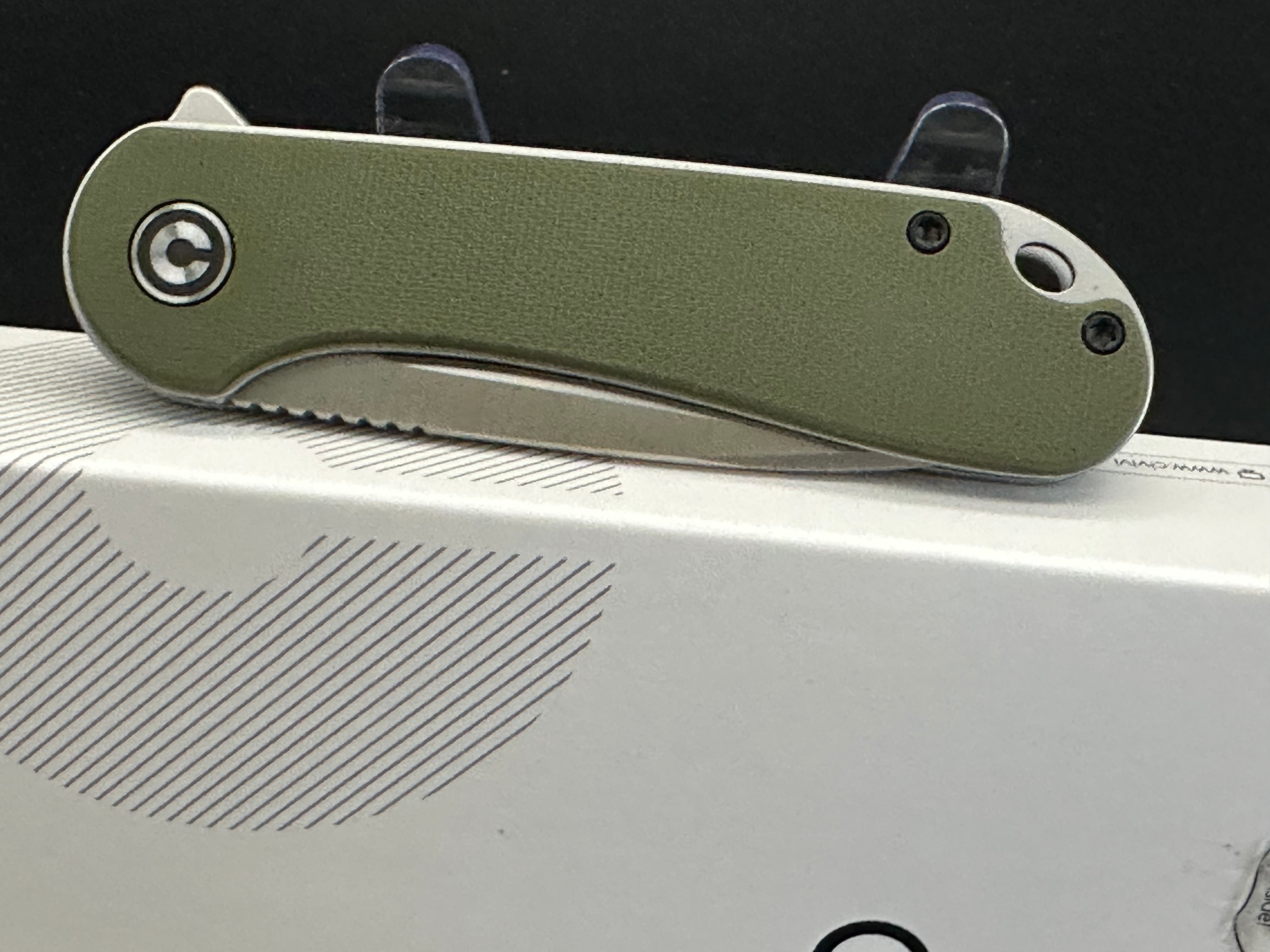 CIVIVI ELEMENTUM GREEN G10