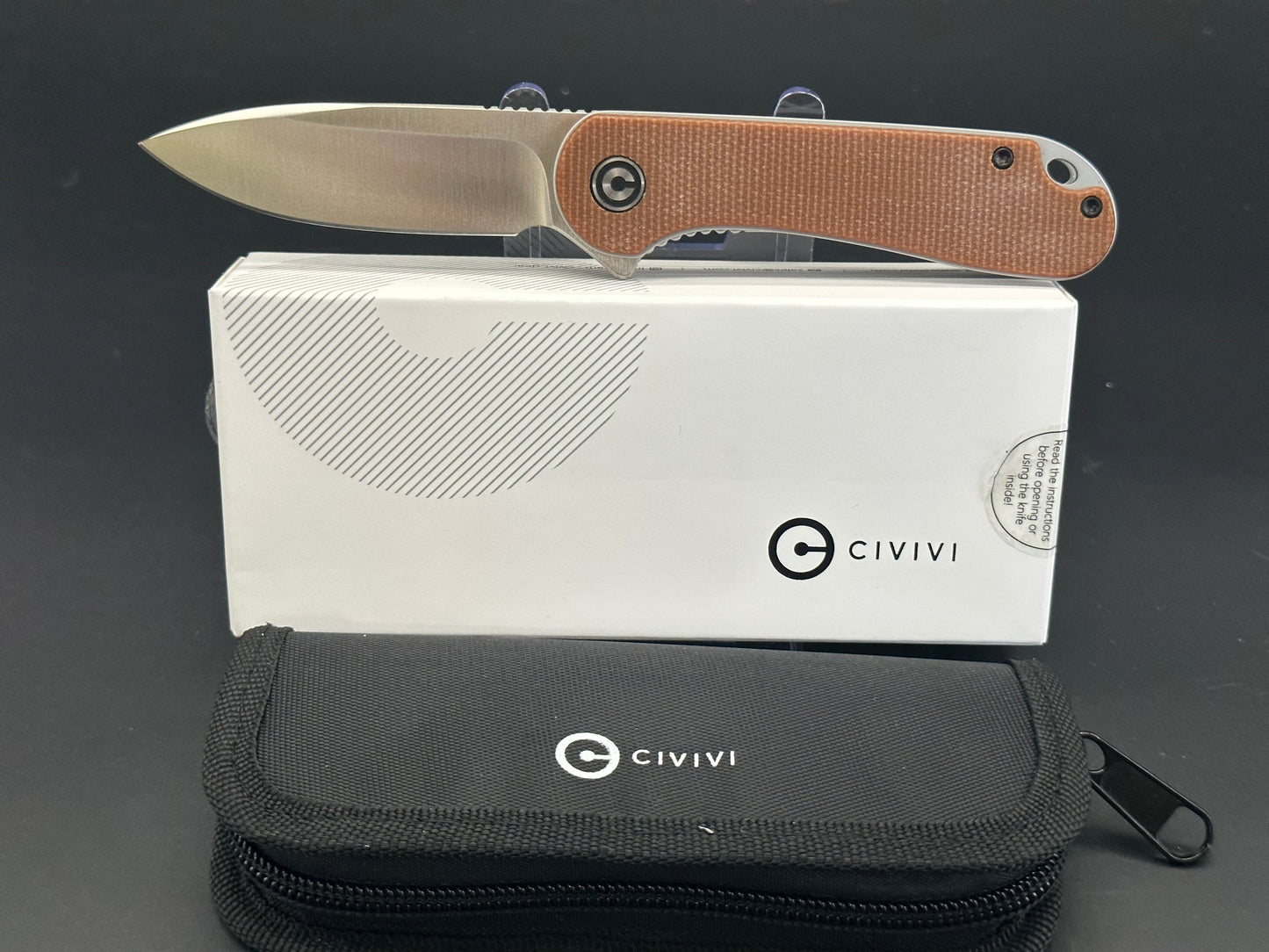 CIVIVI ELEMENTUM BROWN MICARTA