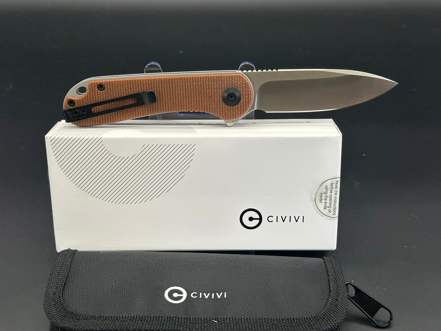 CIVIVI ELEMENTUM BROWN MICARTA