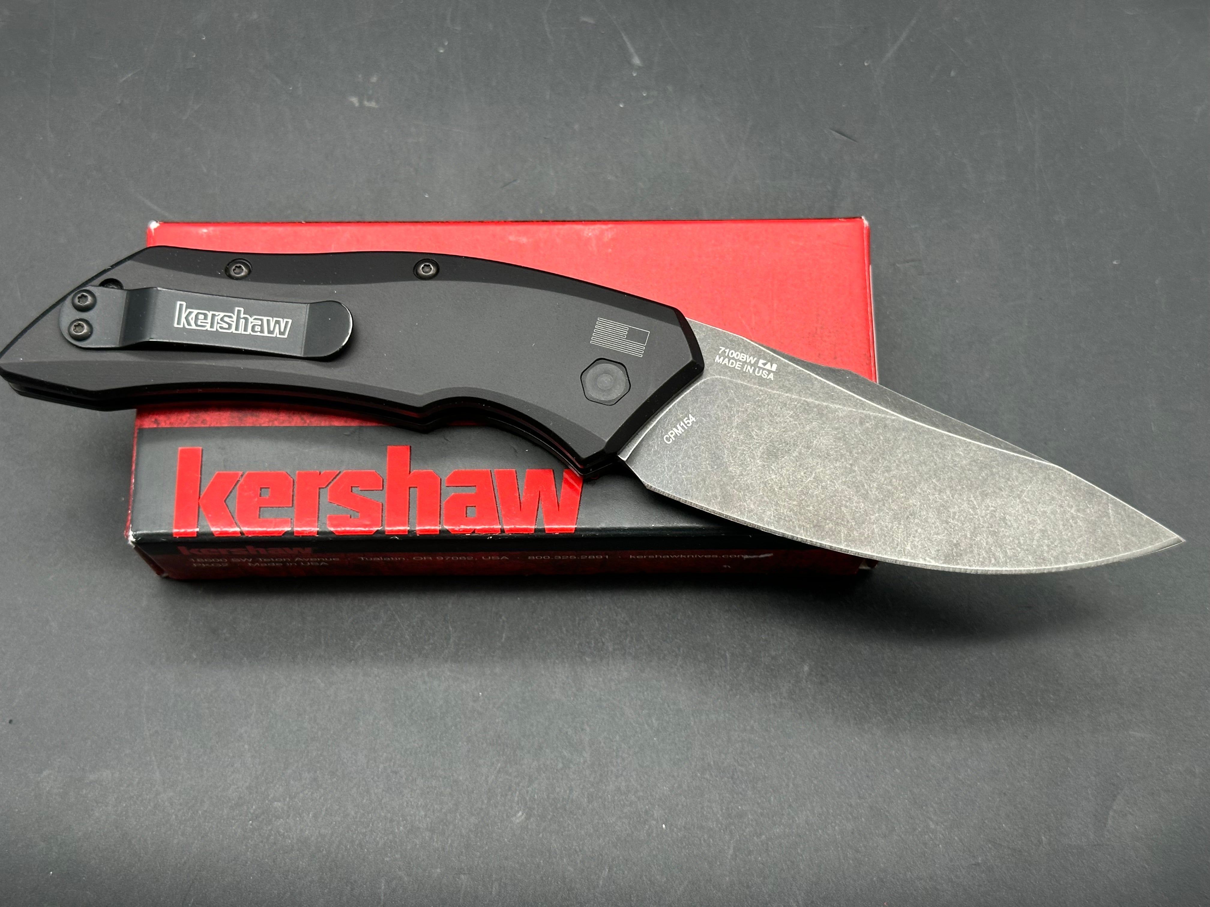 Kershaw 7100BW Launch 1