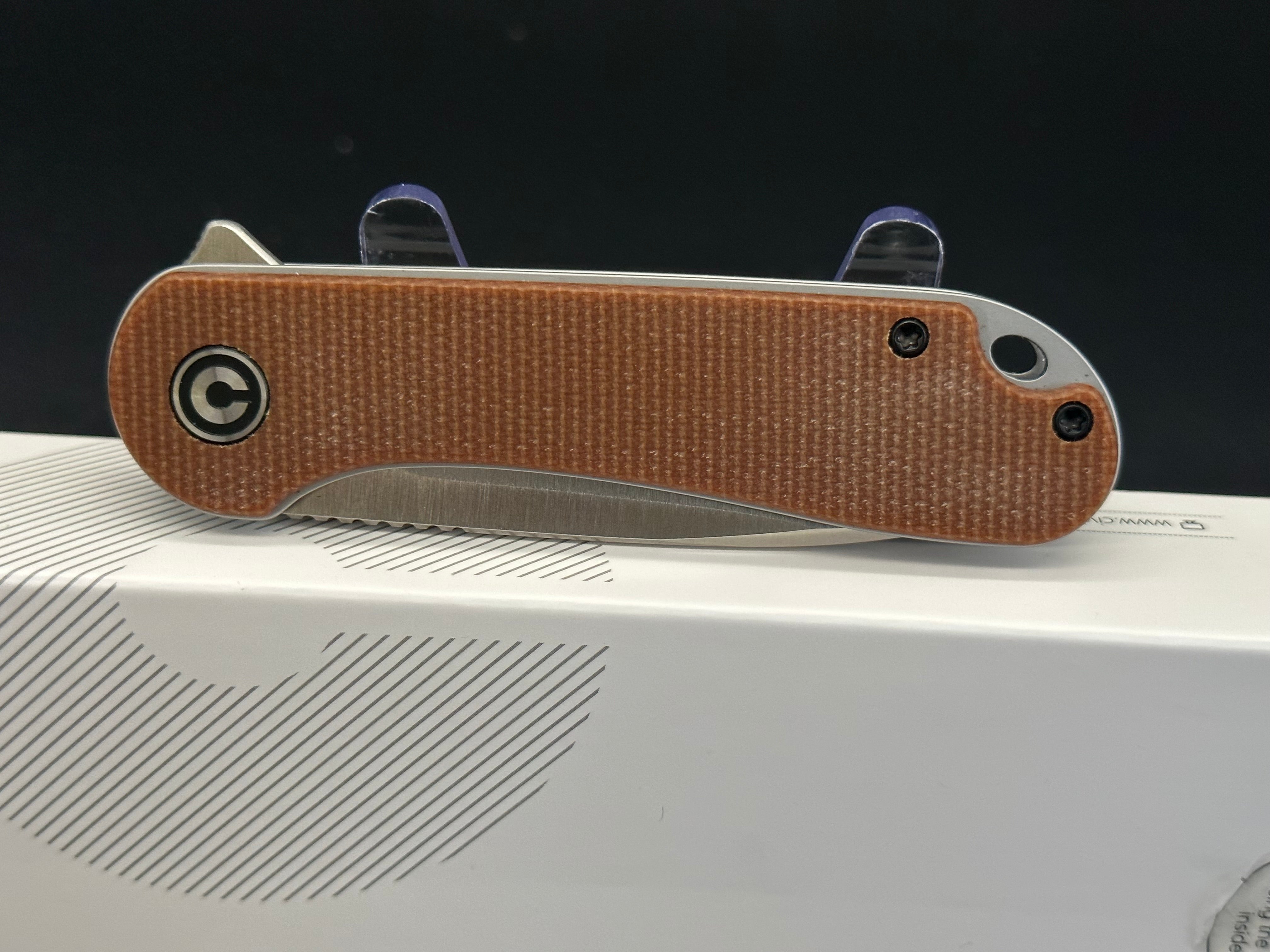 CIVIVI ELEMENTUM BROWN MICARTA