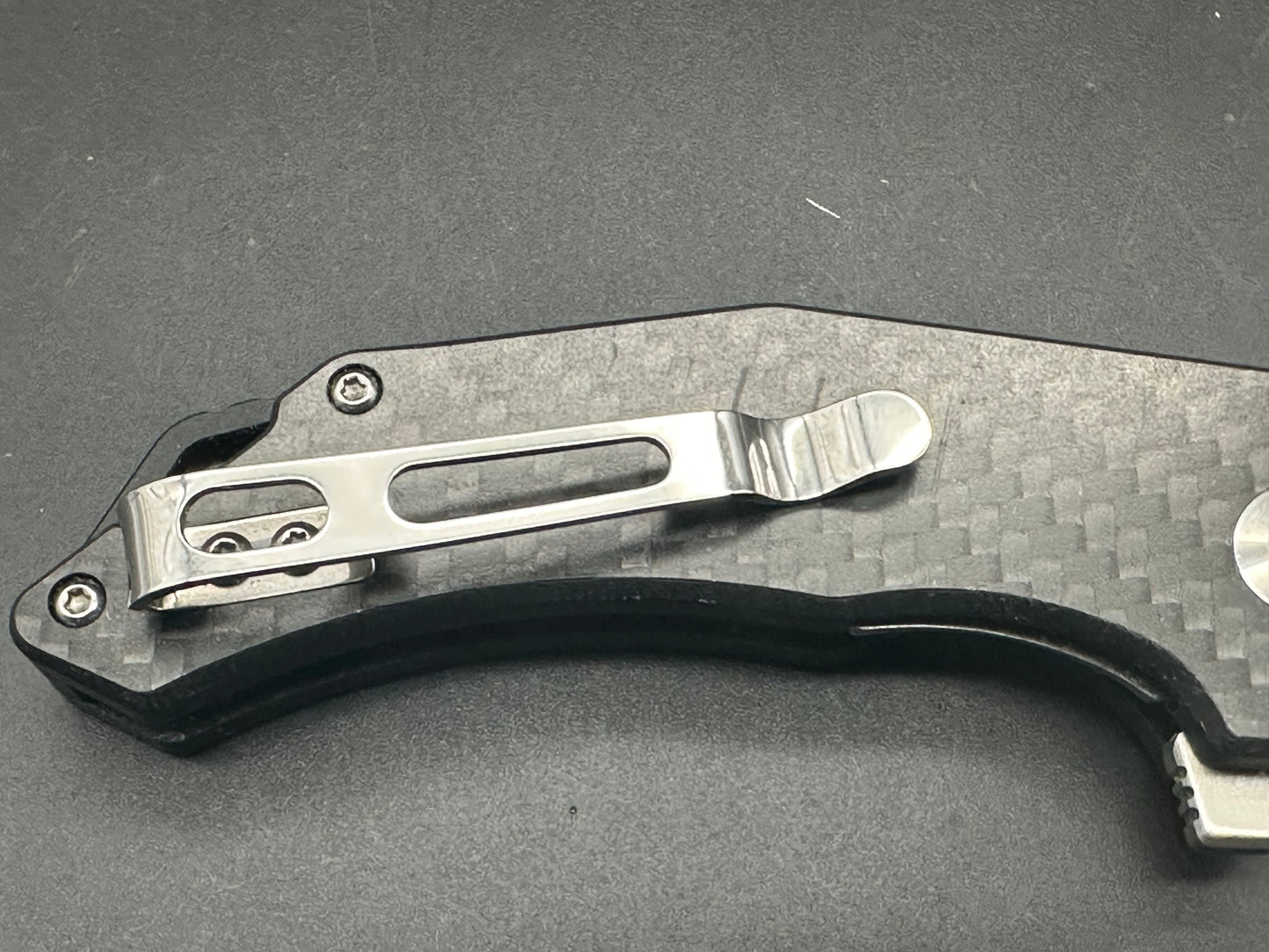 GANZO Firebird FH61 Liner Lock Carbon Fiber scales (2.76" D2 Satin)