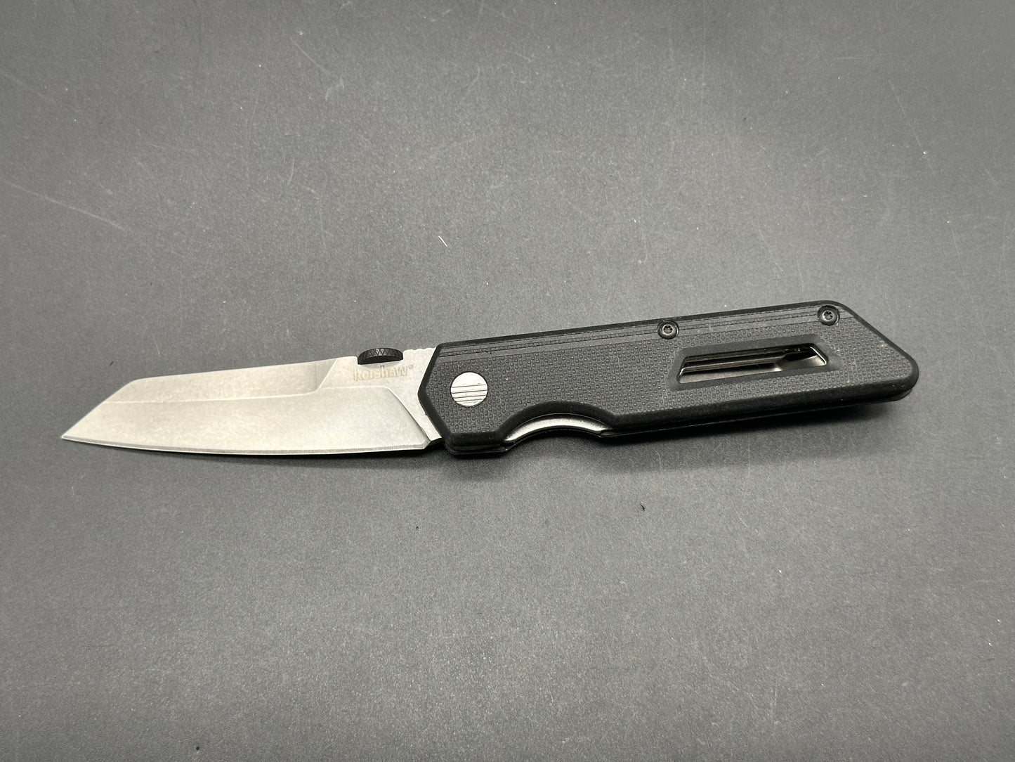 Kershaw Mixtape Liner Lock Black G10 (3.1" 8Cr13MoV Stonewashed)