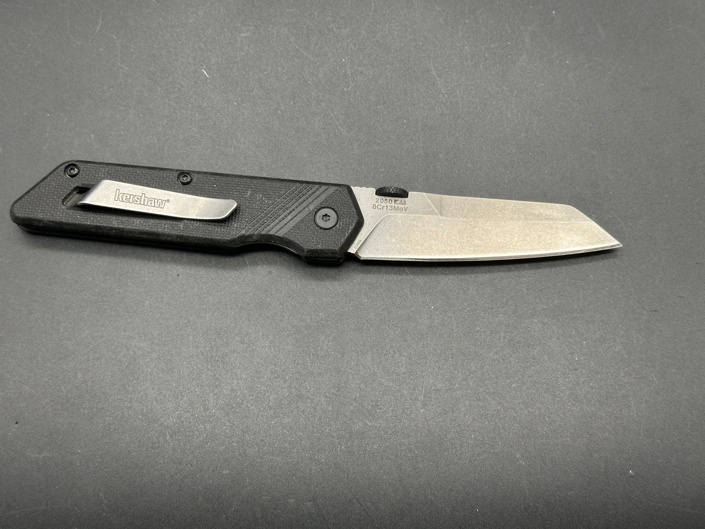 Kershaw Mixtape Liner Lock Black G10 (3.1" 8Cr13MoV Stonewashed)