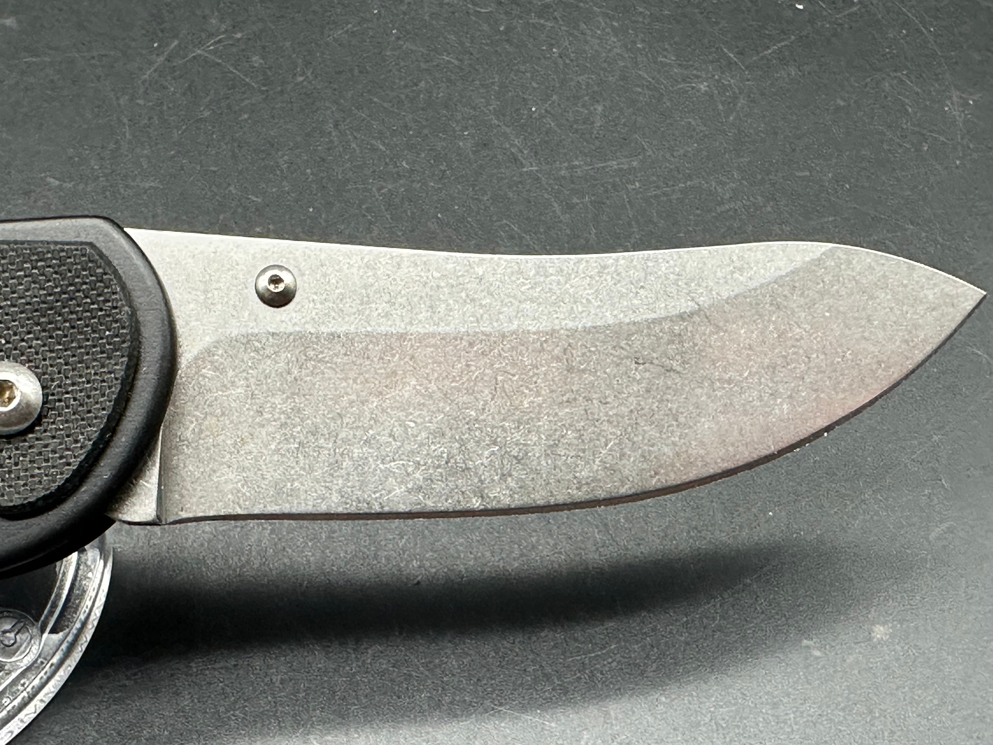 REKAT Savant Nessmuk Blade Style Ti frame/G10 scales ATS-34 blade